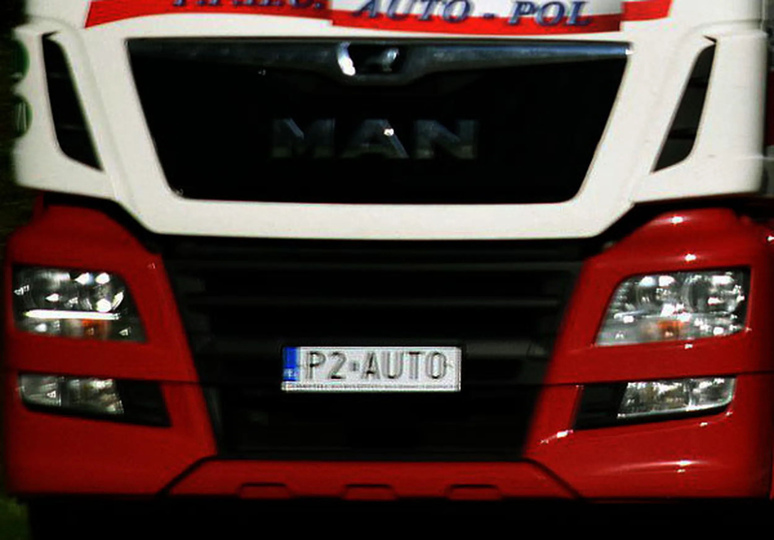 Fajny numer, blacha P2 AUTO