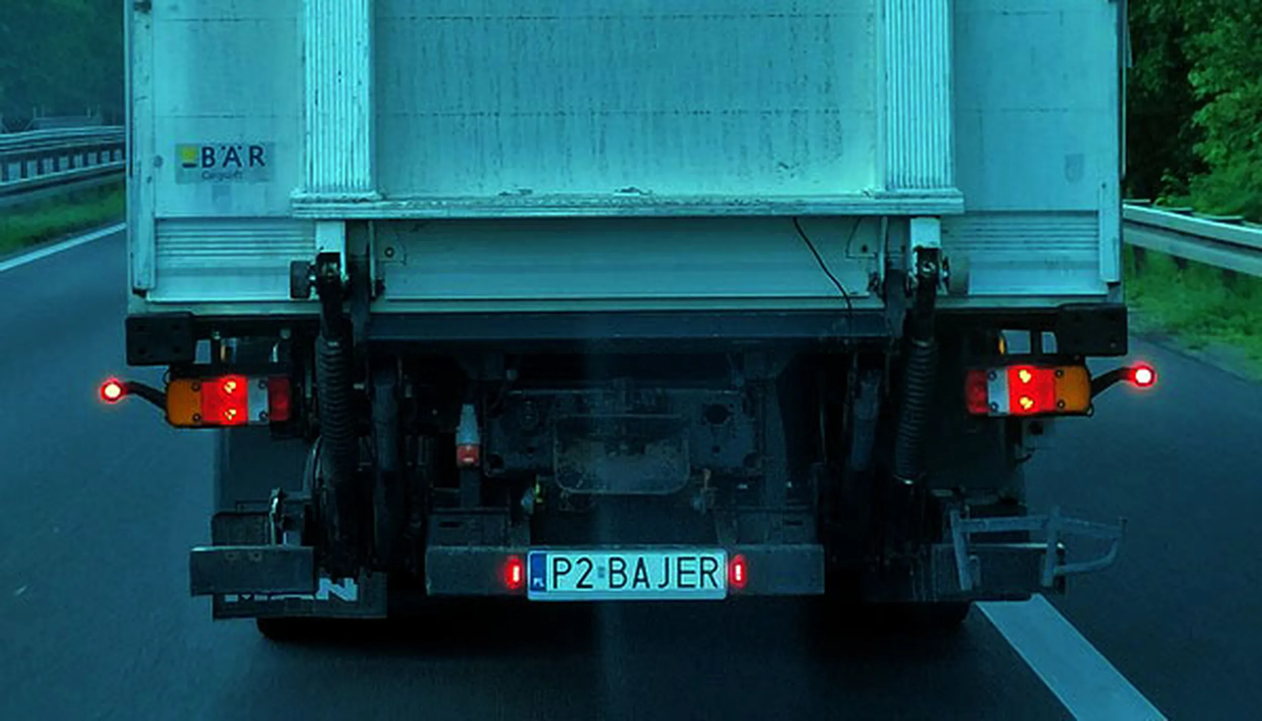 Fajny numer, blacha P2 BAJER