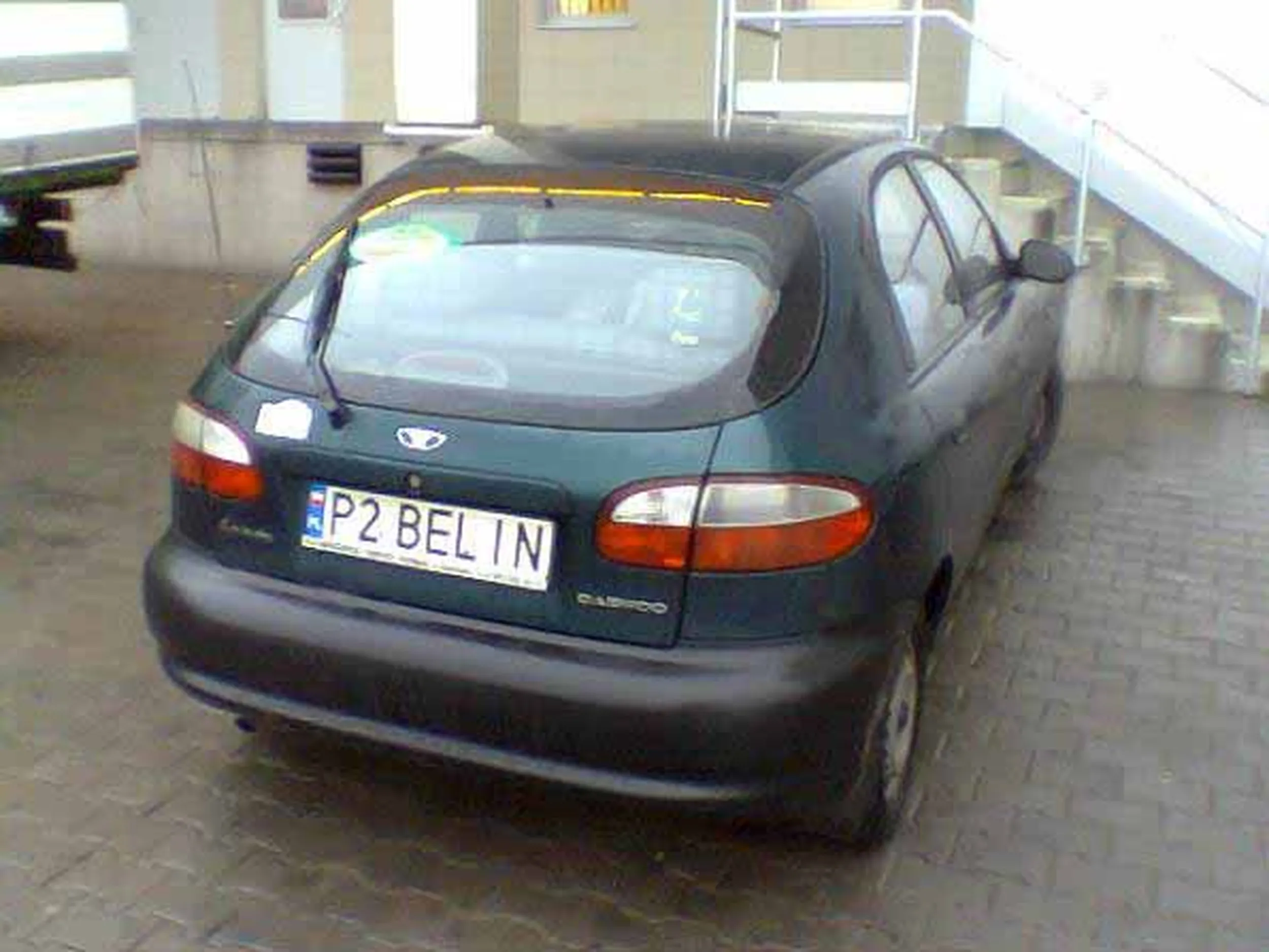 Fajny numer, blacha P2 BELIN