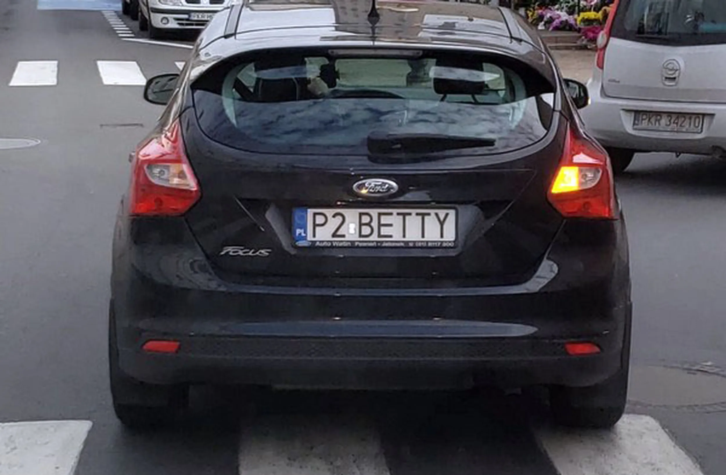 Fajny numer, blacha P2 BETTY