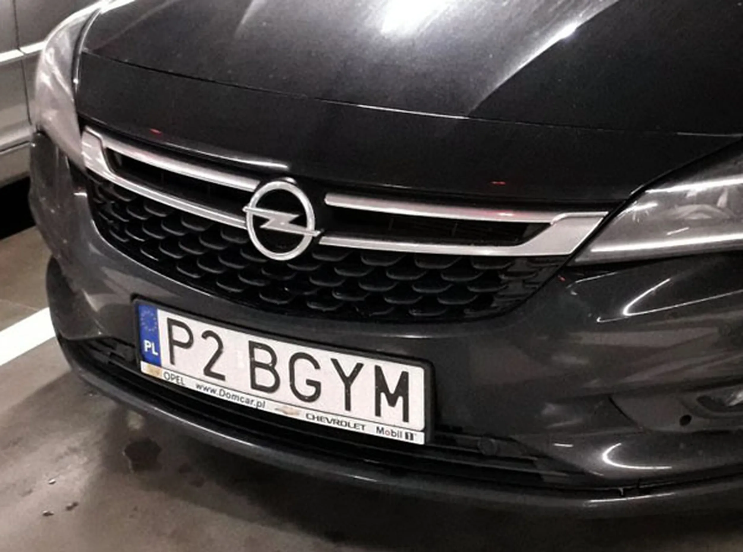 Fajny numer, blacha P2 BGYM