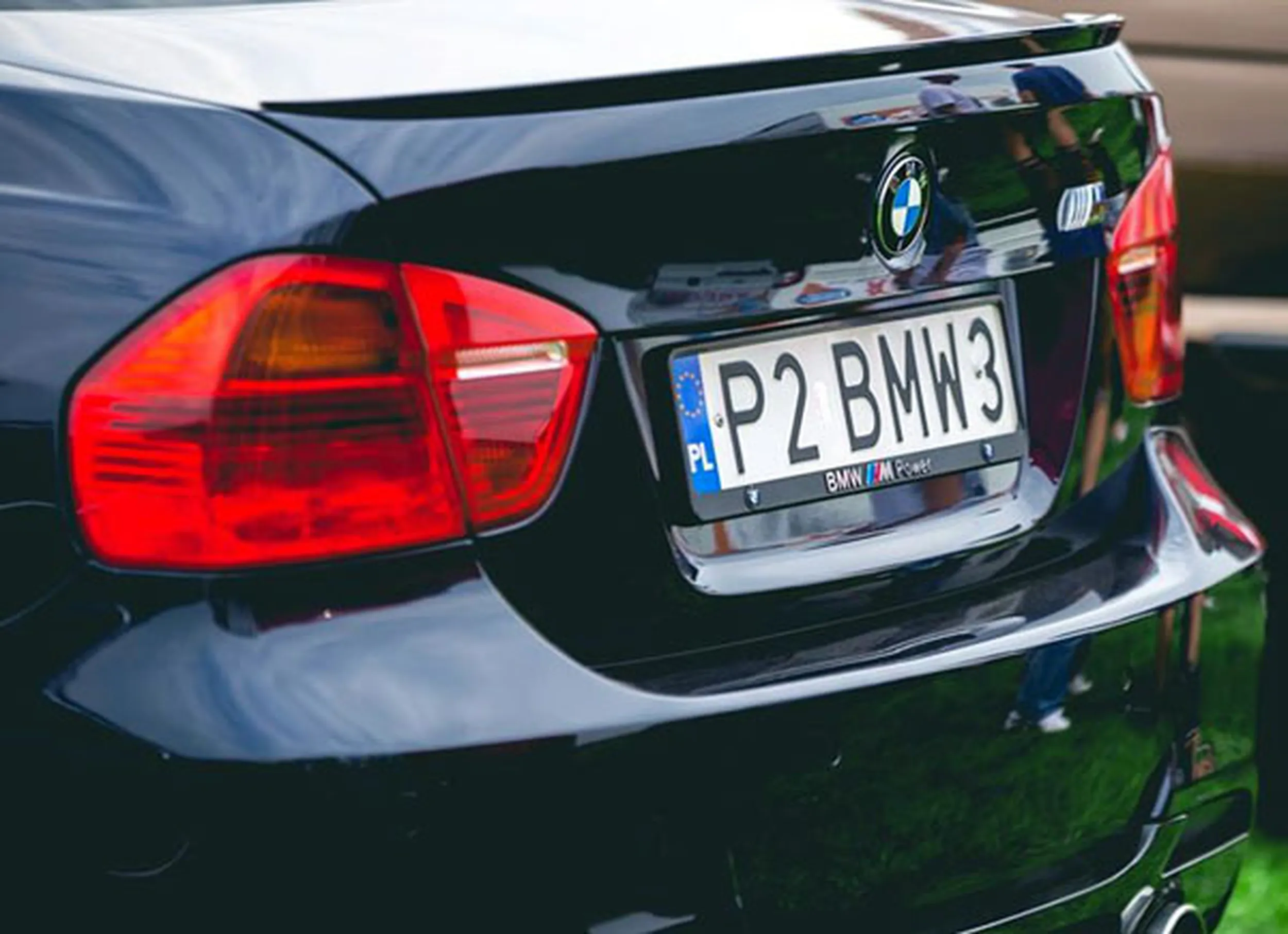 Fajny numer, blacha P2 BMW3