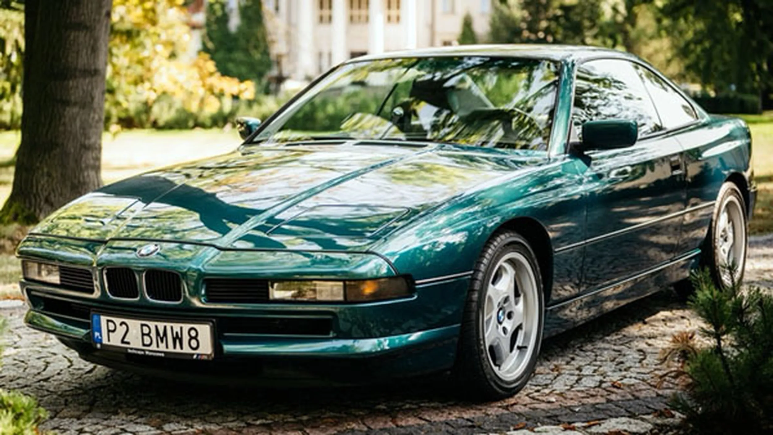 Fajny numer, blacha P2 BMW8