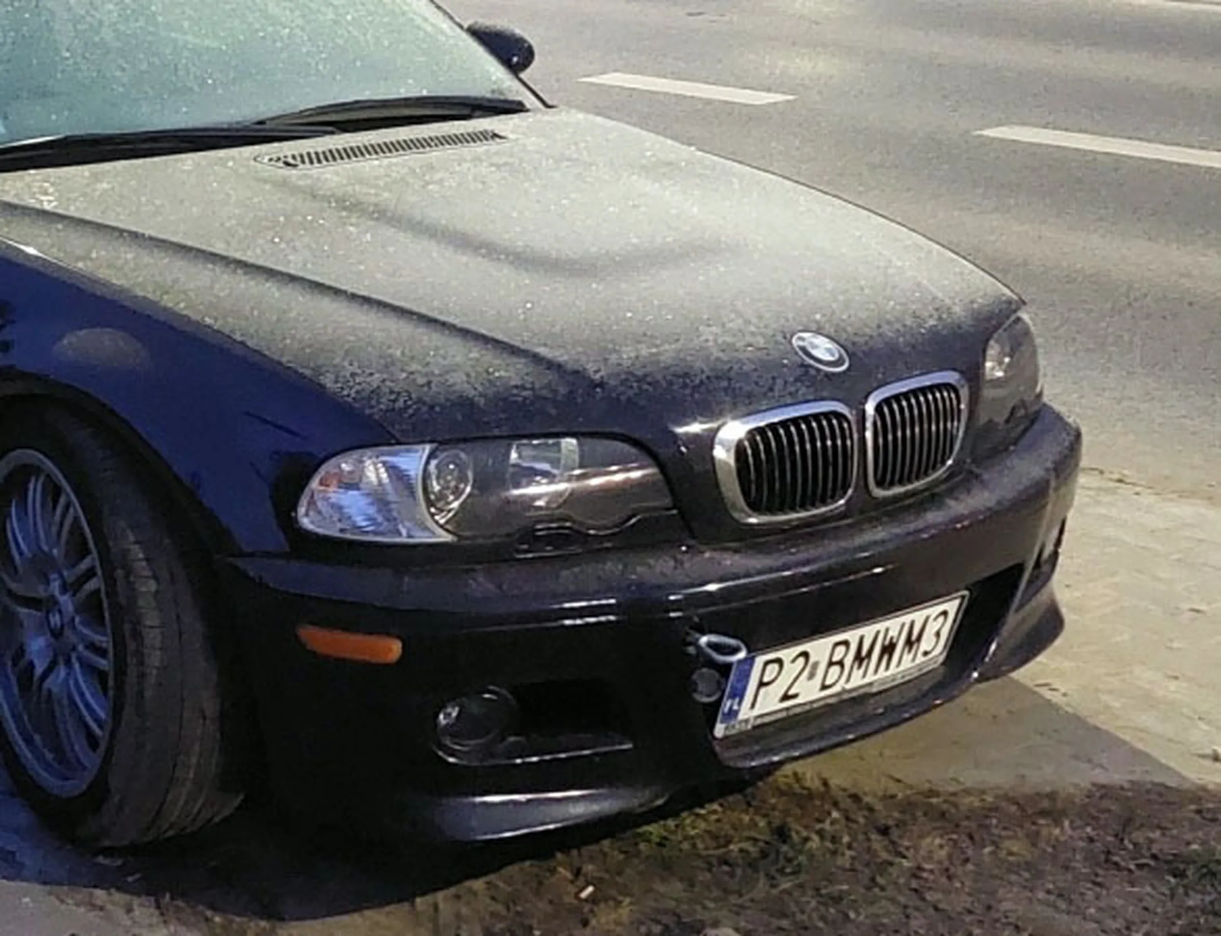 Fajny numer, blacha P2 BMWM3