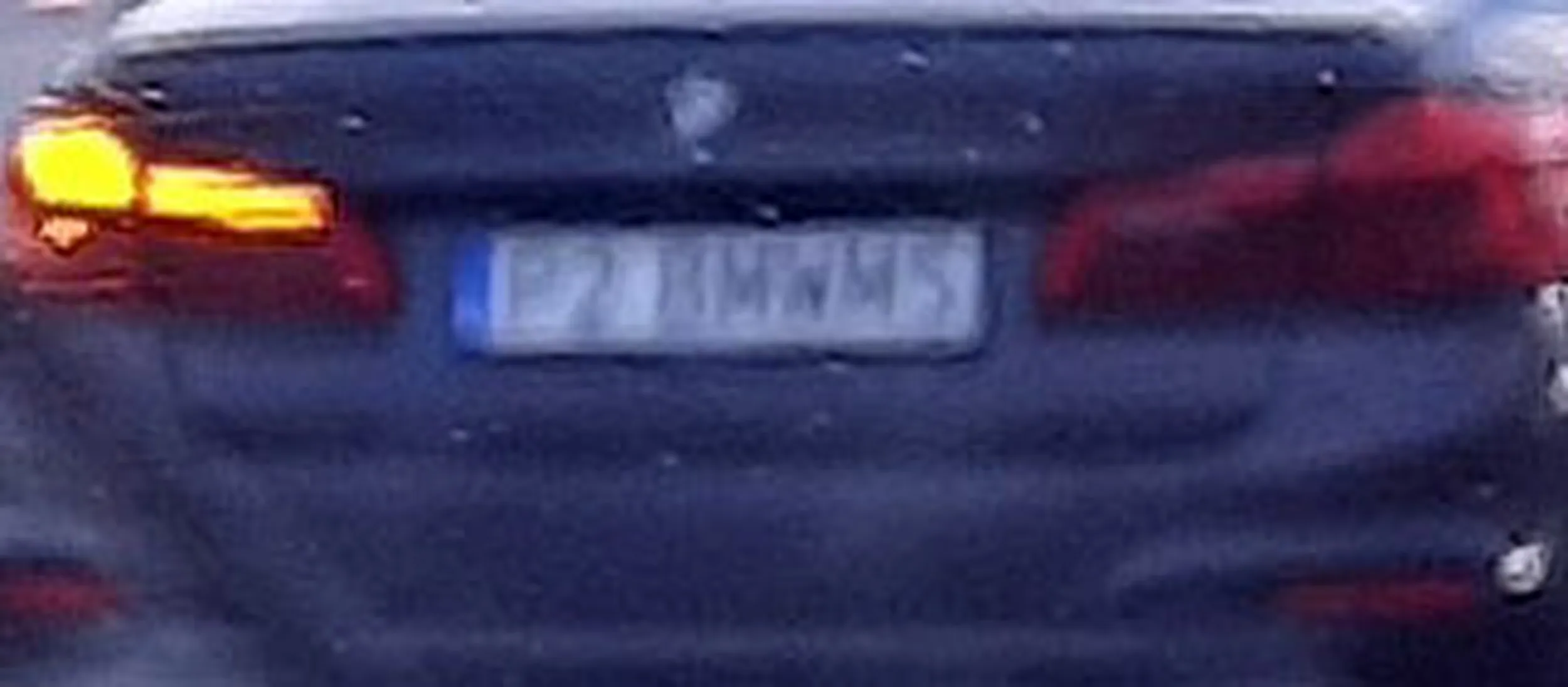 Fajny numer, blacha P2 BMWM5