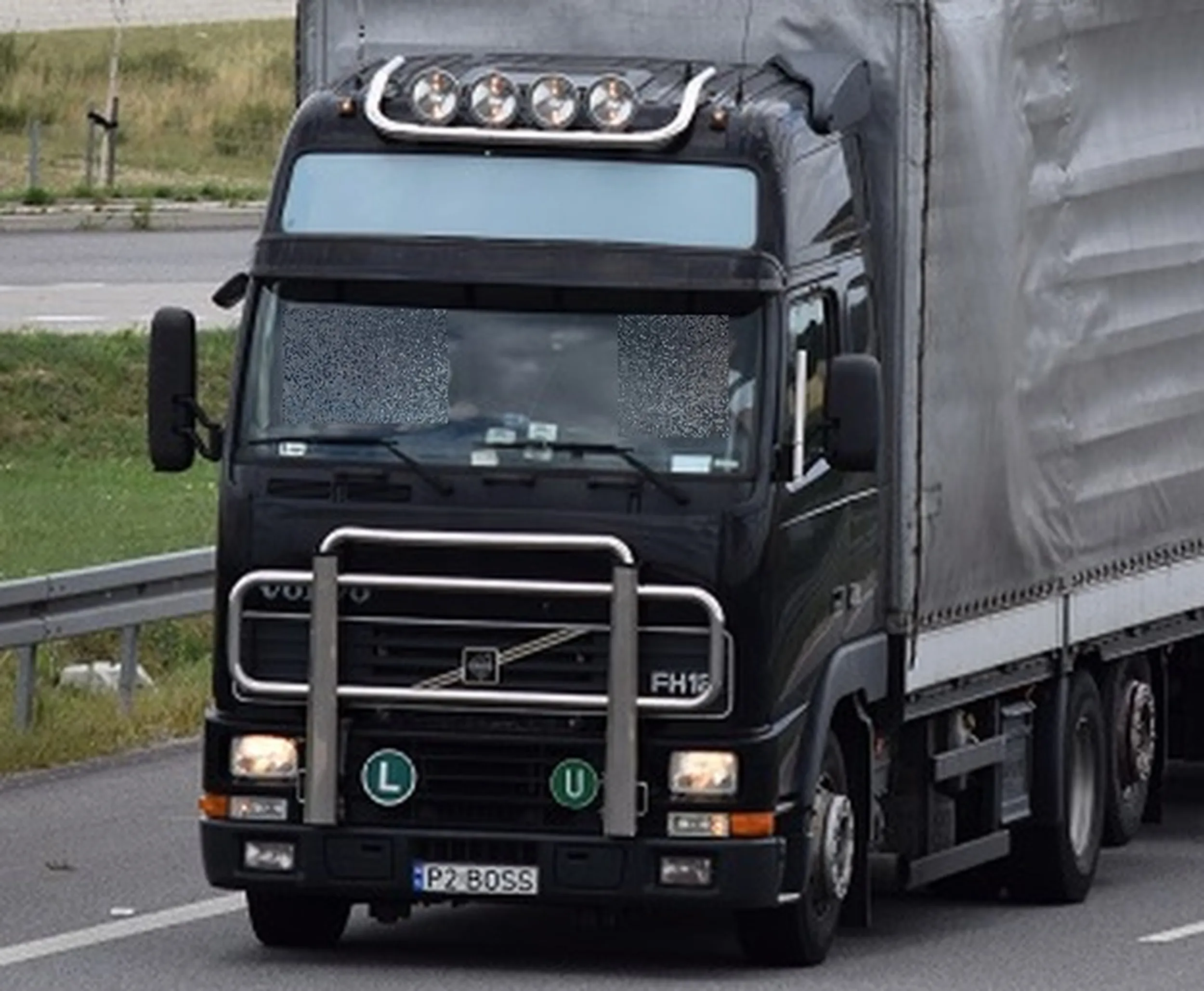 Fajny numer, blacha P2 BOSS