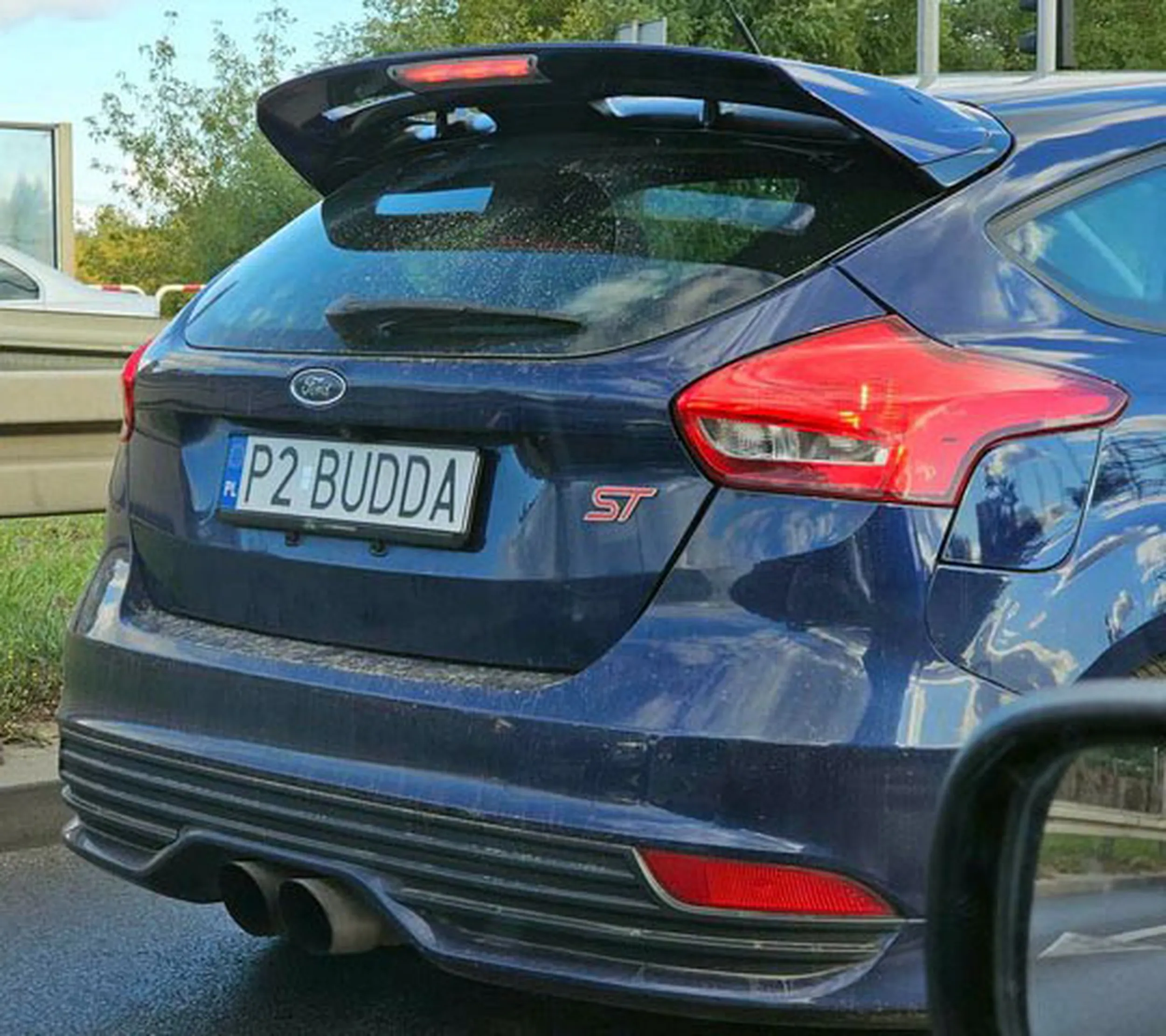 Fajny numer, blacha P2 BUDDA