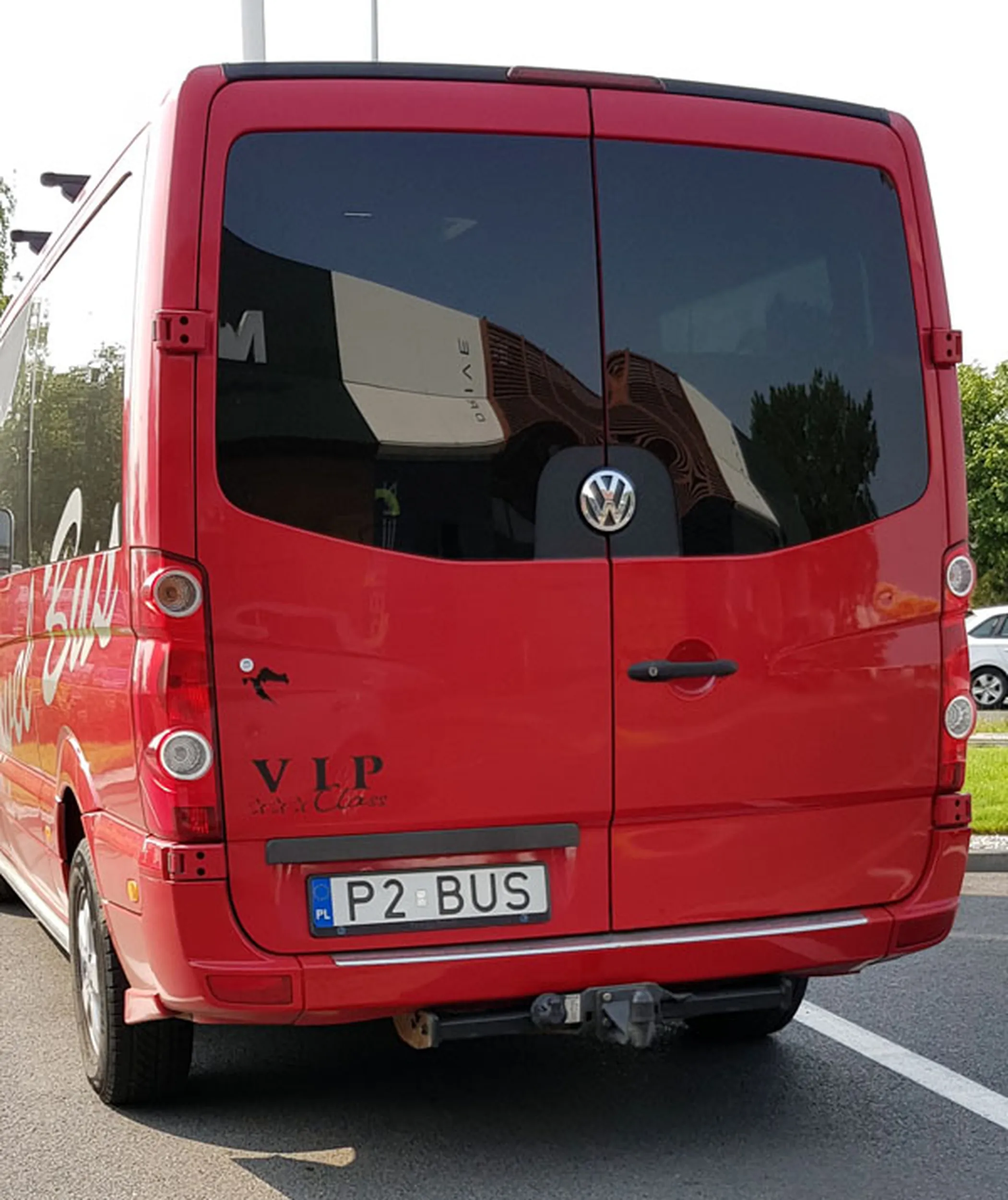 Fajny numer, blacha P2 BUS