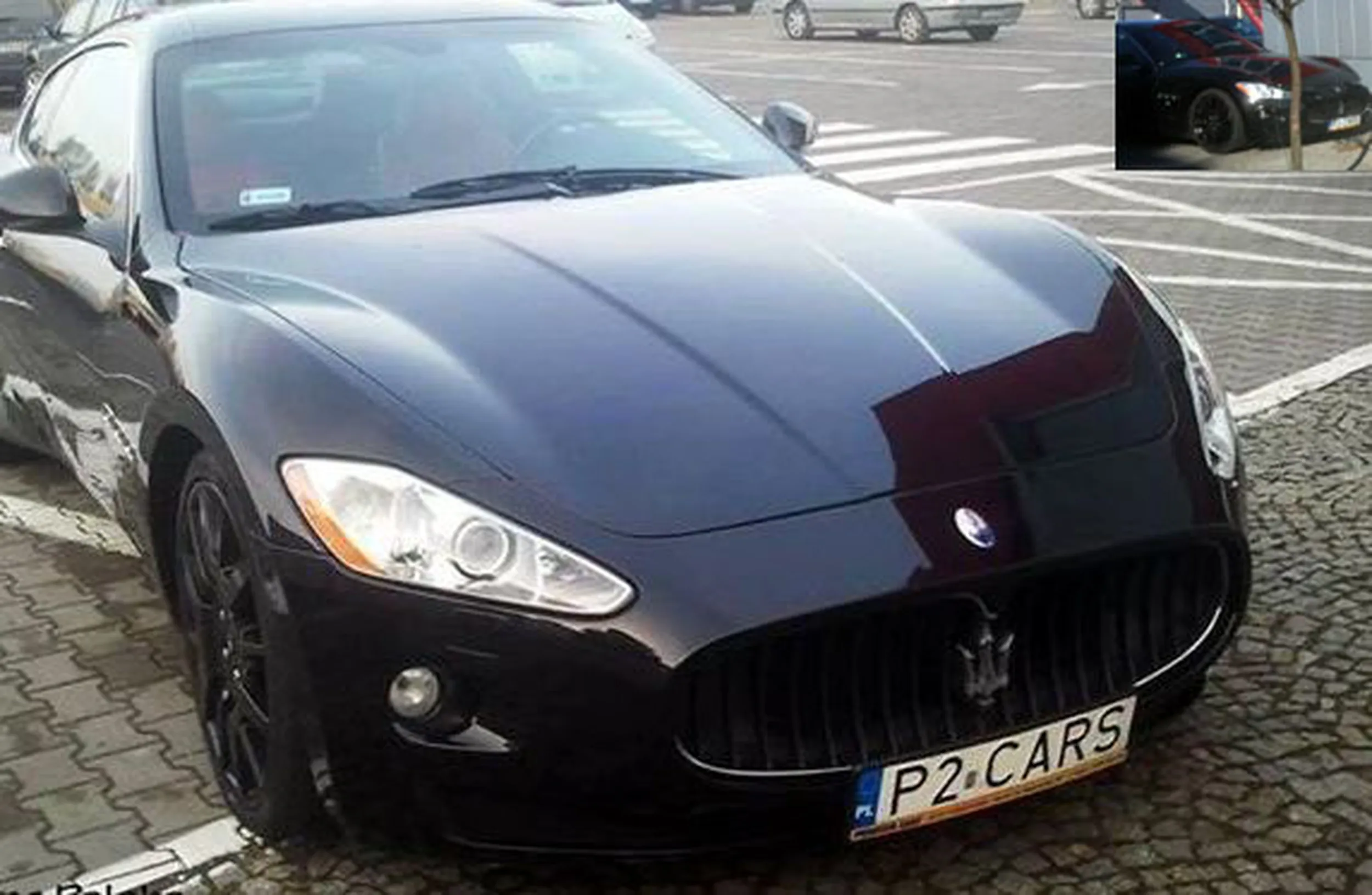 Fajny numer, blacha P2 CARS