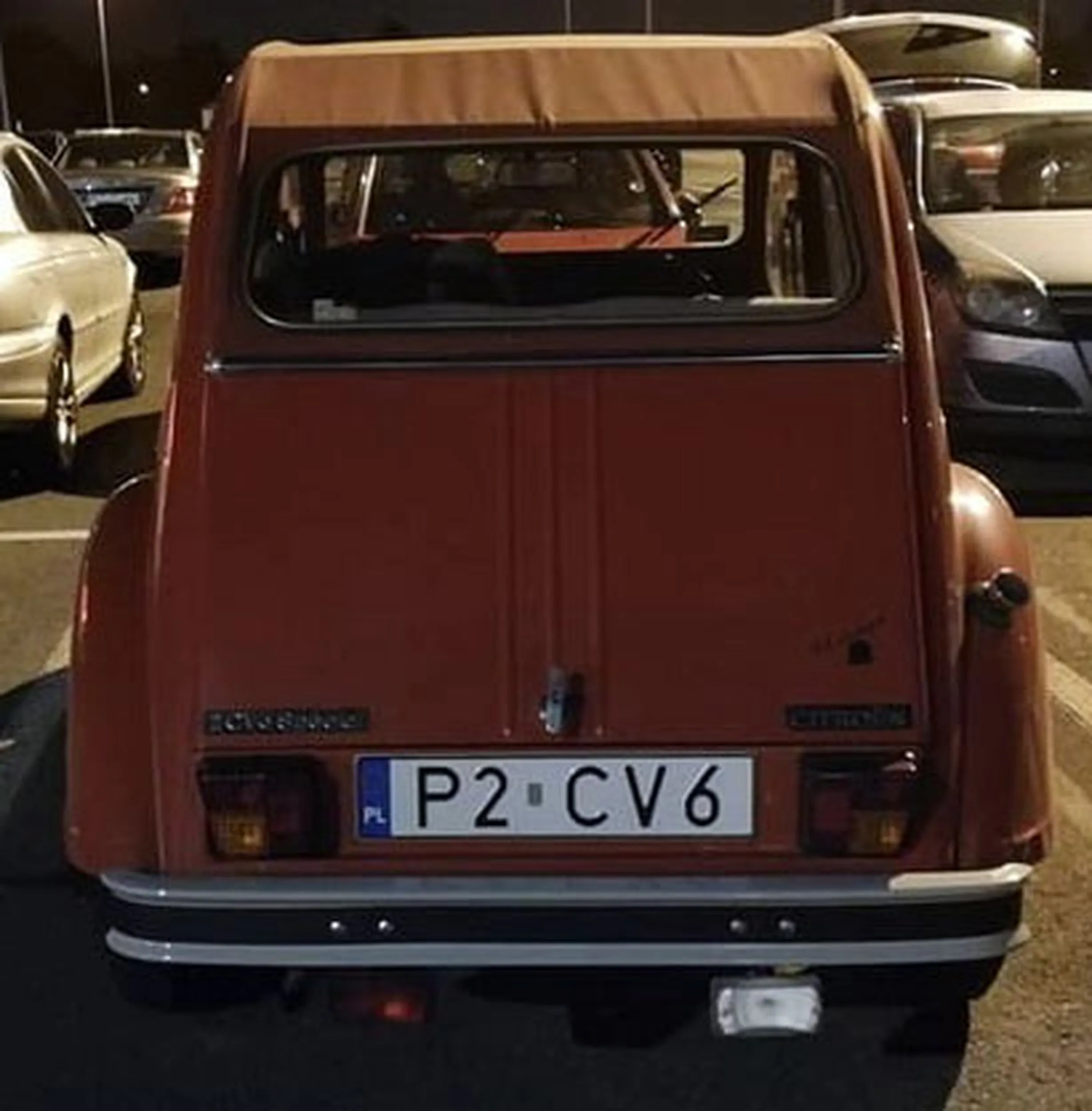 Fajny numer, blacha P2 CV6