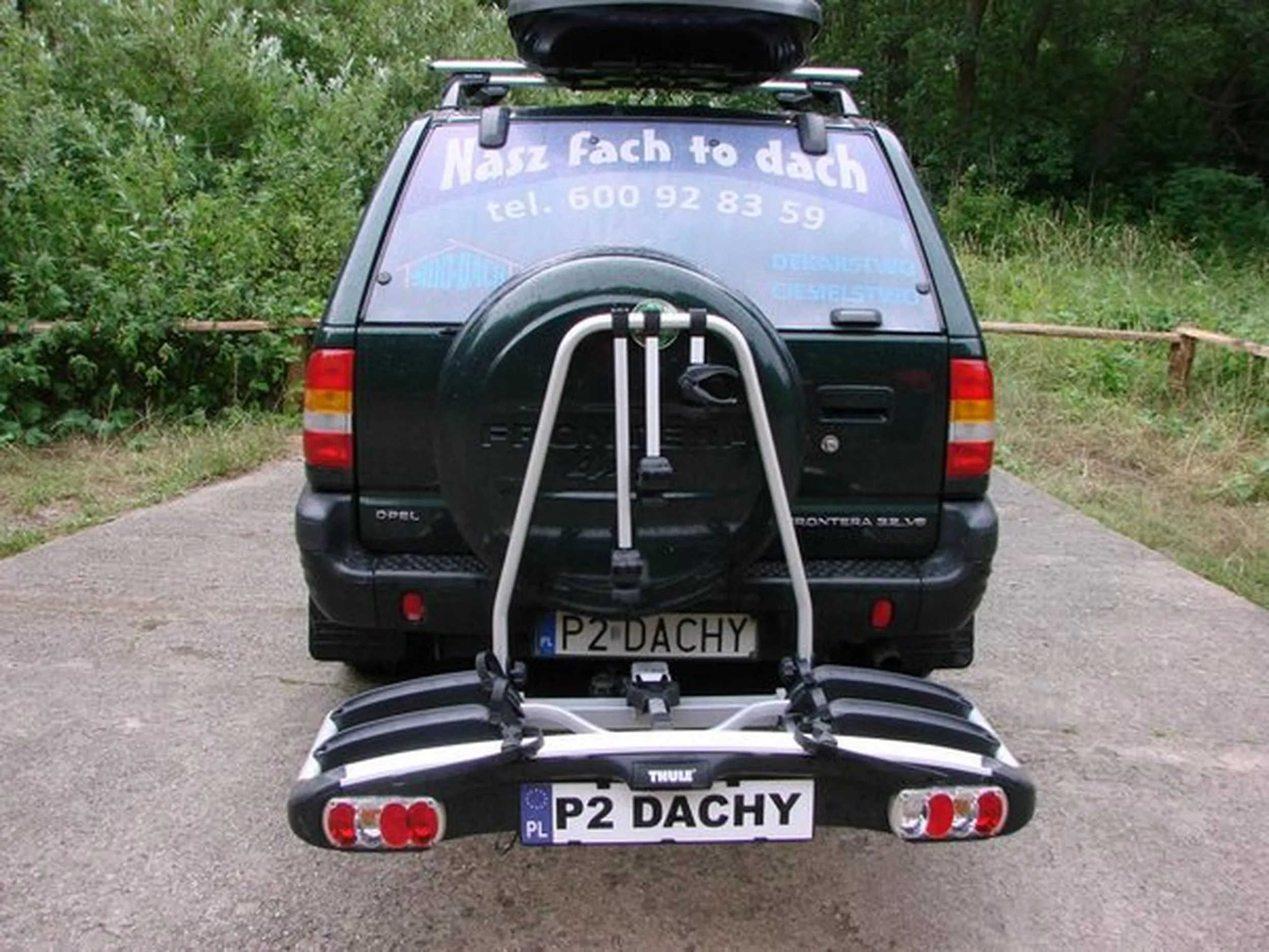 Fajny numer, blacha P2 DACHY