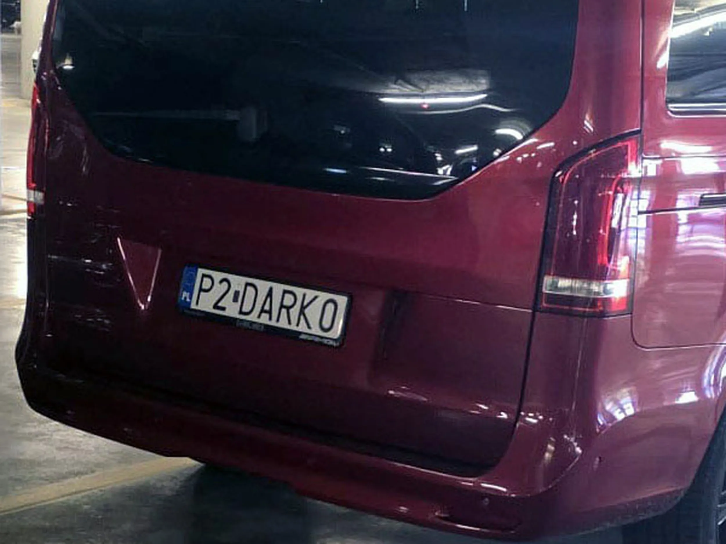 Fajny numer, blacha P2 DARK0