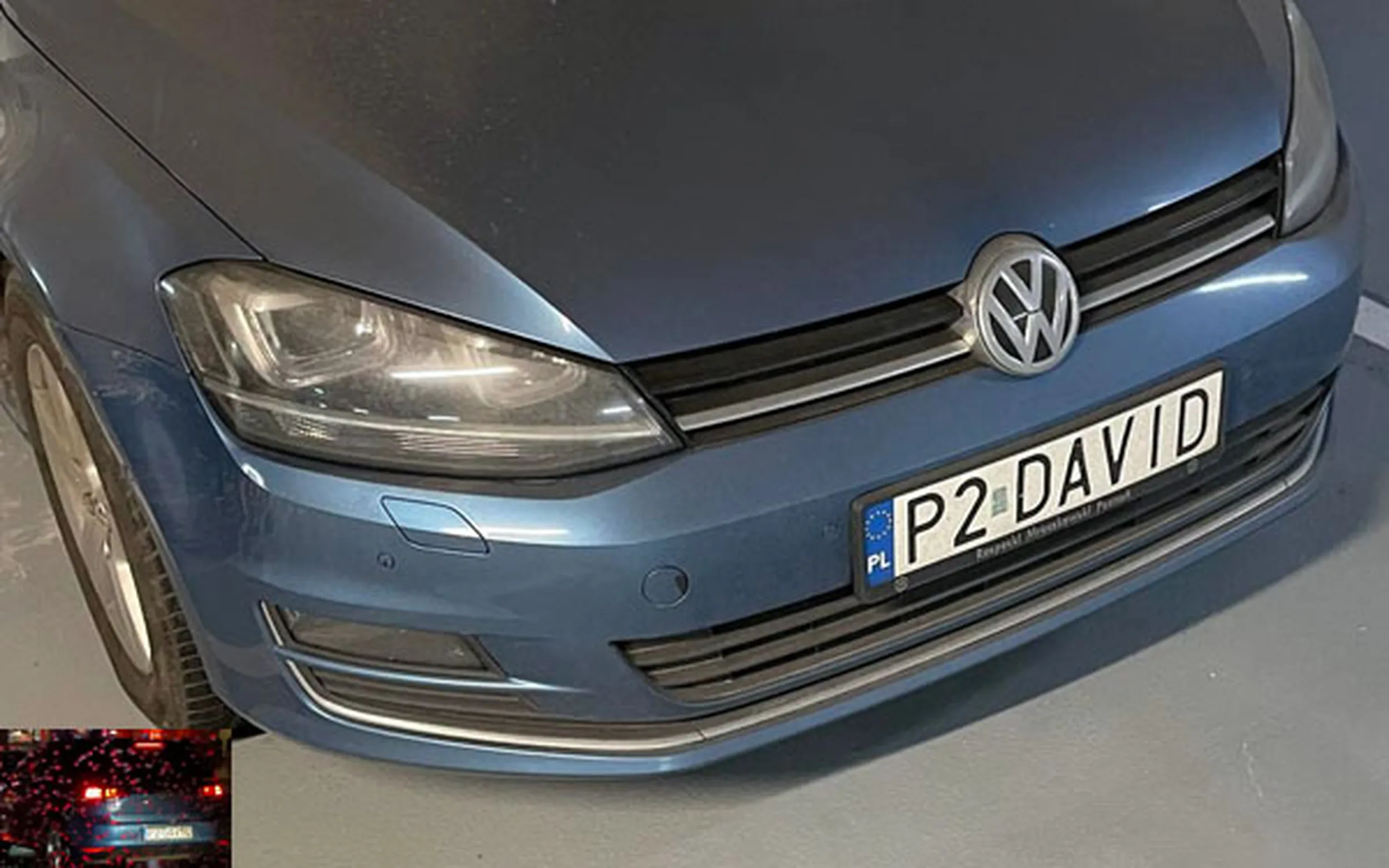 Fajny numer, blacha P2 DAVID