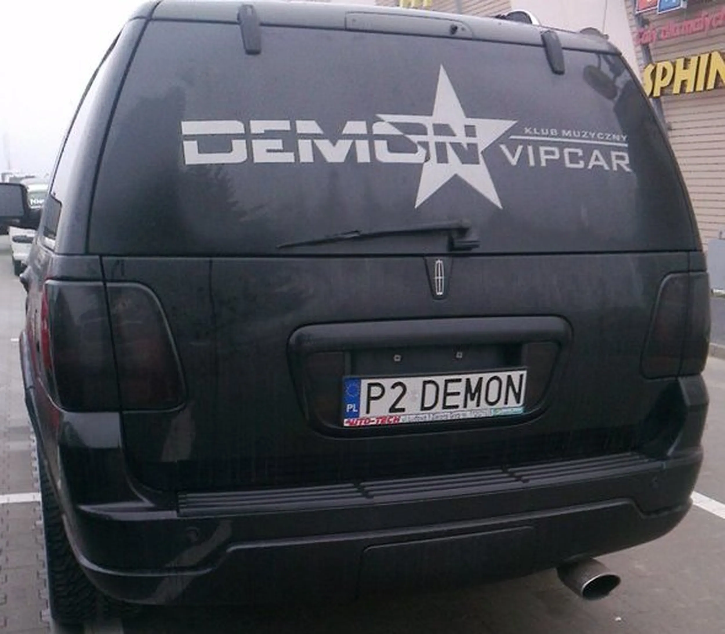 Fajny numer, blacha P2 DEMON