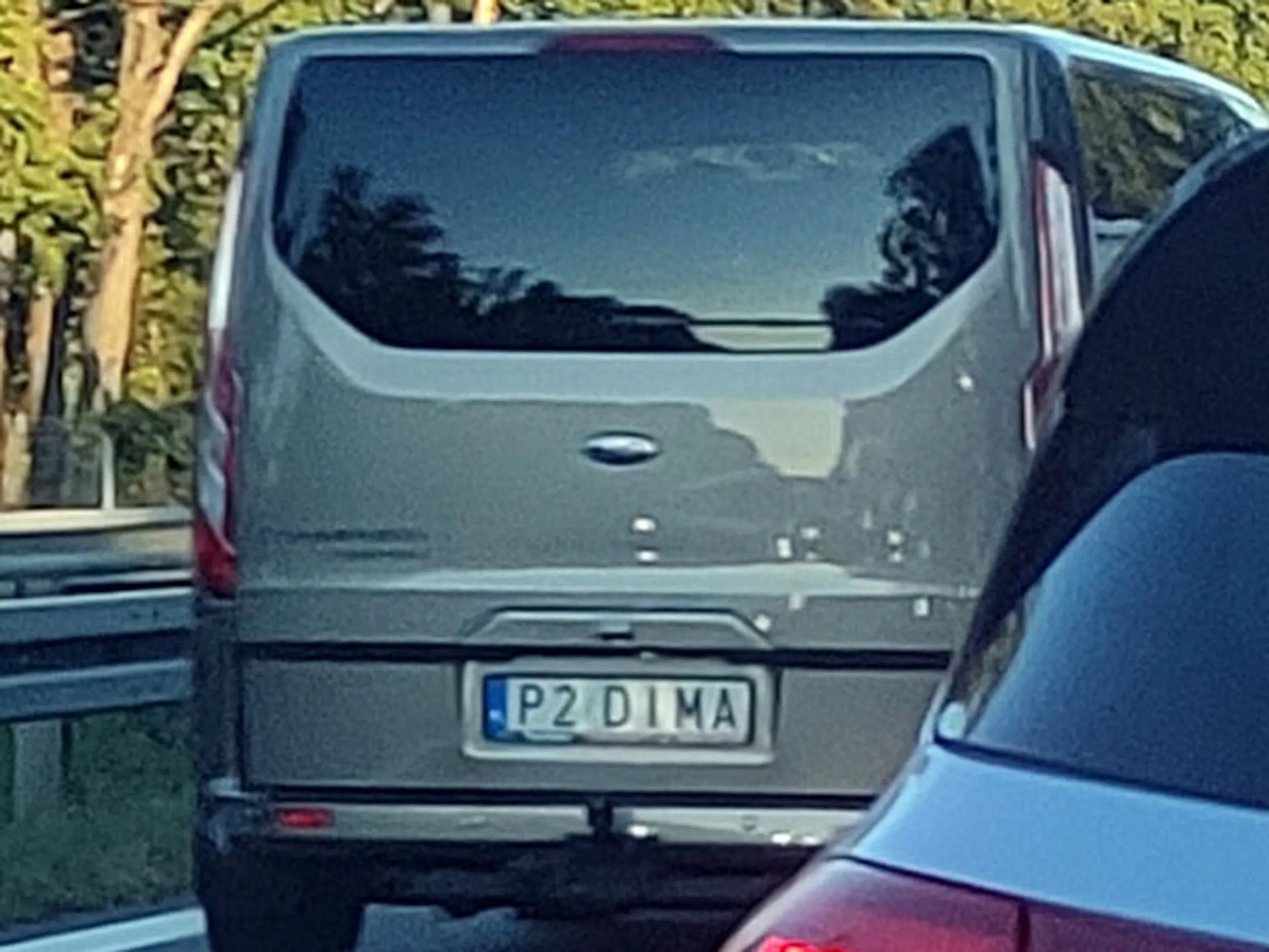 Fajny numer, blacha P2 DIMA