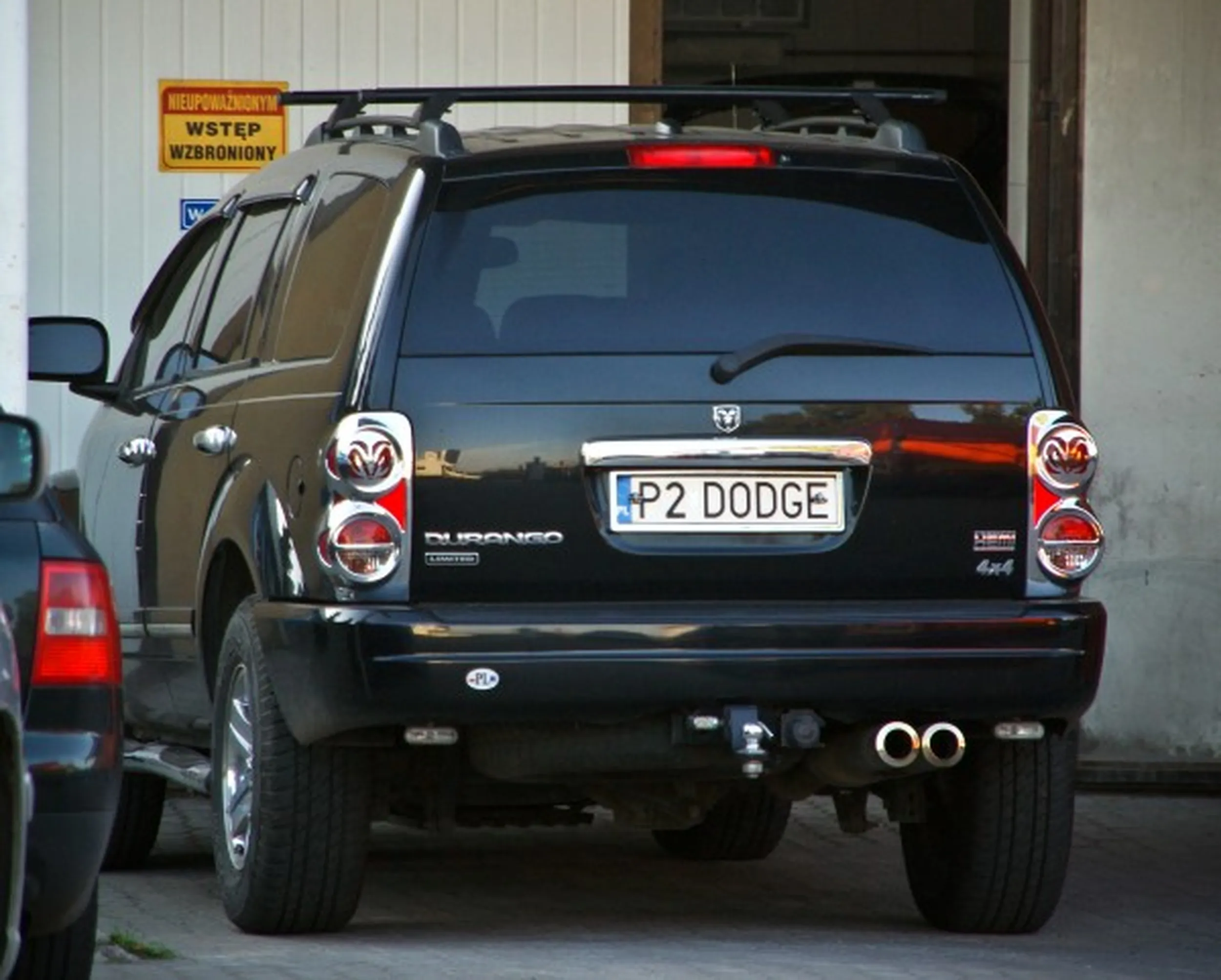 Fajny numer, blacha P2 DODGE