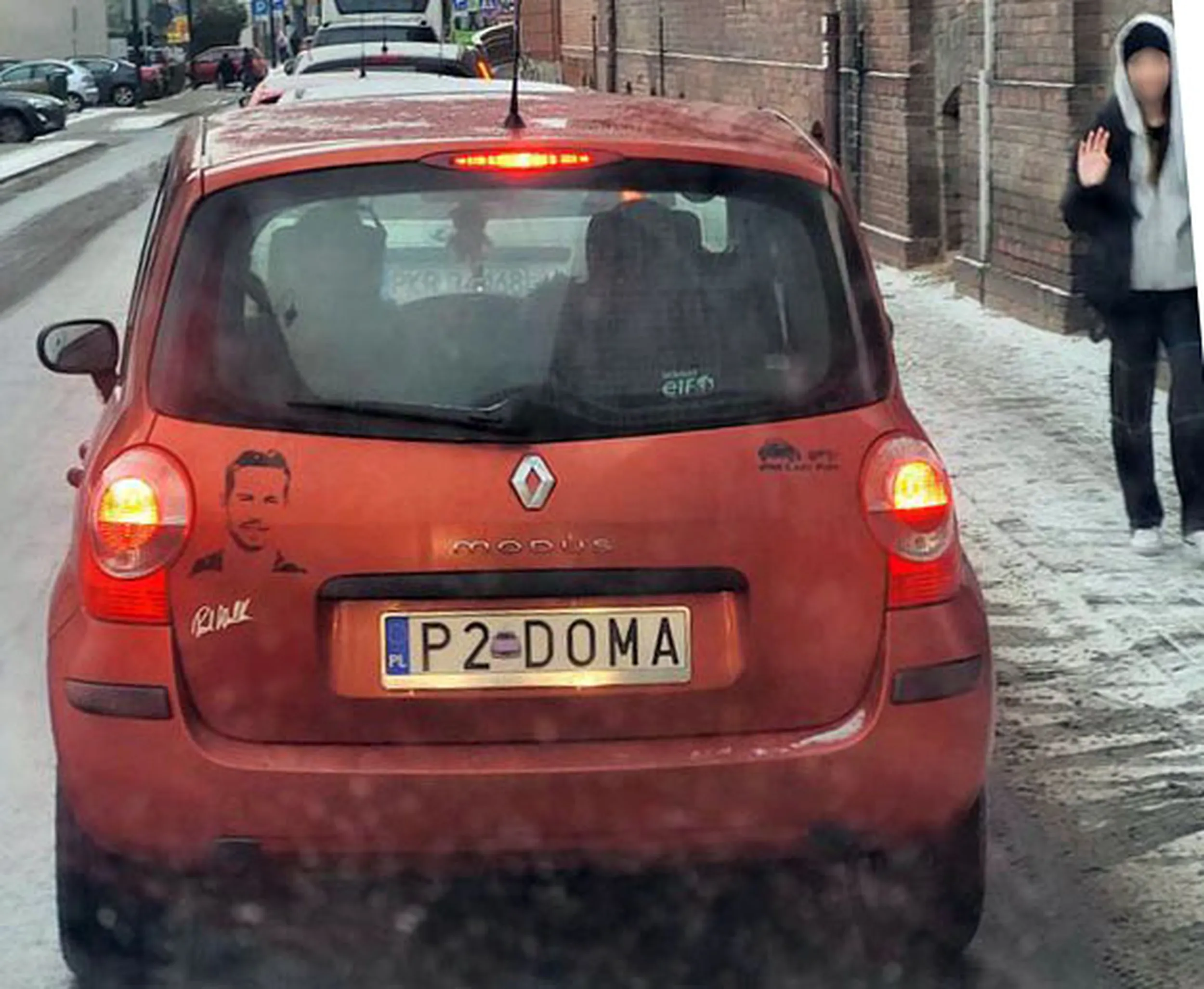 Fajny numer, blacha P2 DOMA