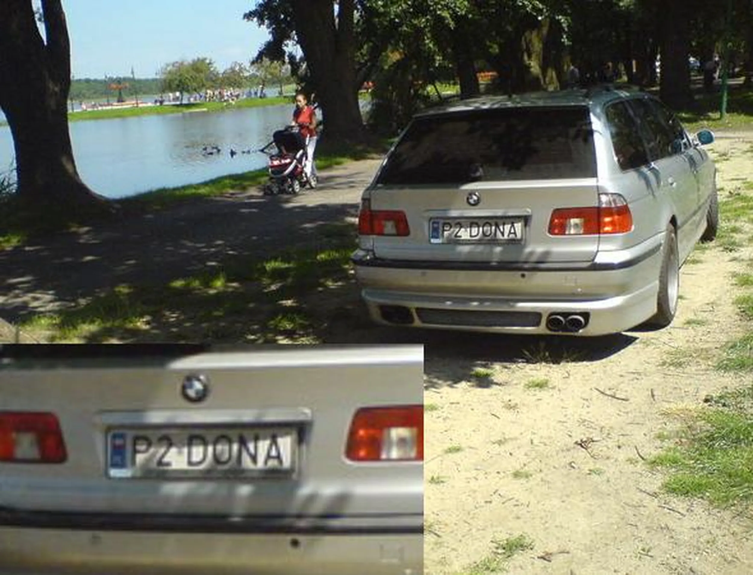 Fajny numer, blacha P2 DONA