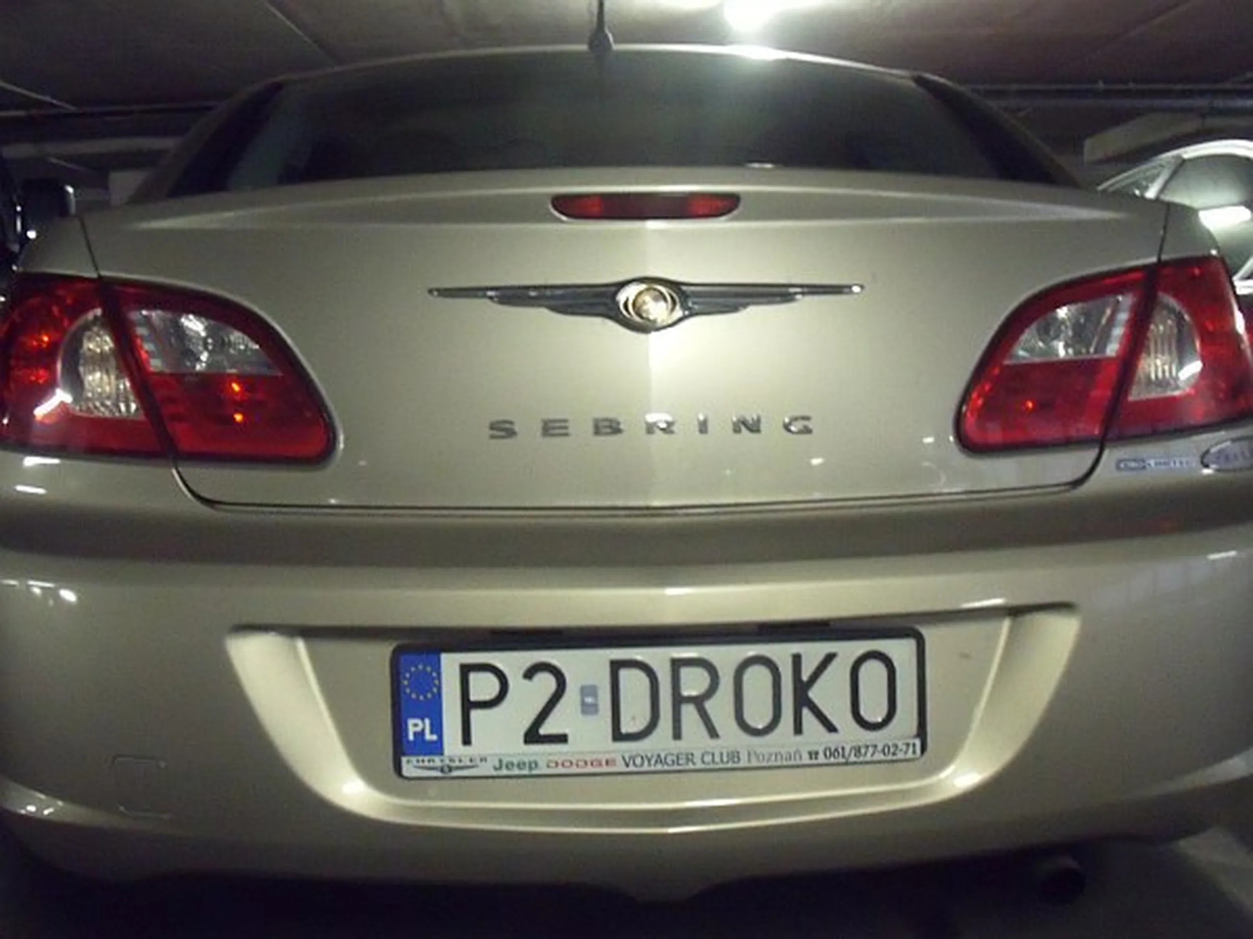 Fajny numer, blacha P2 DROKO