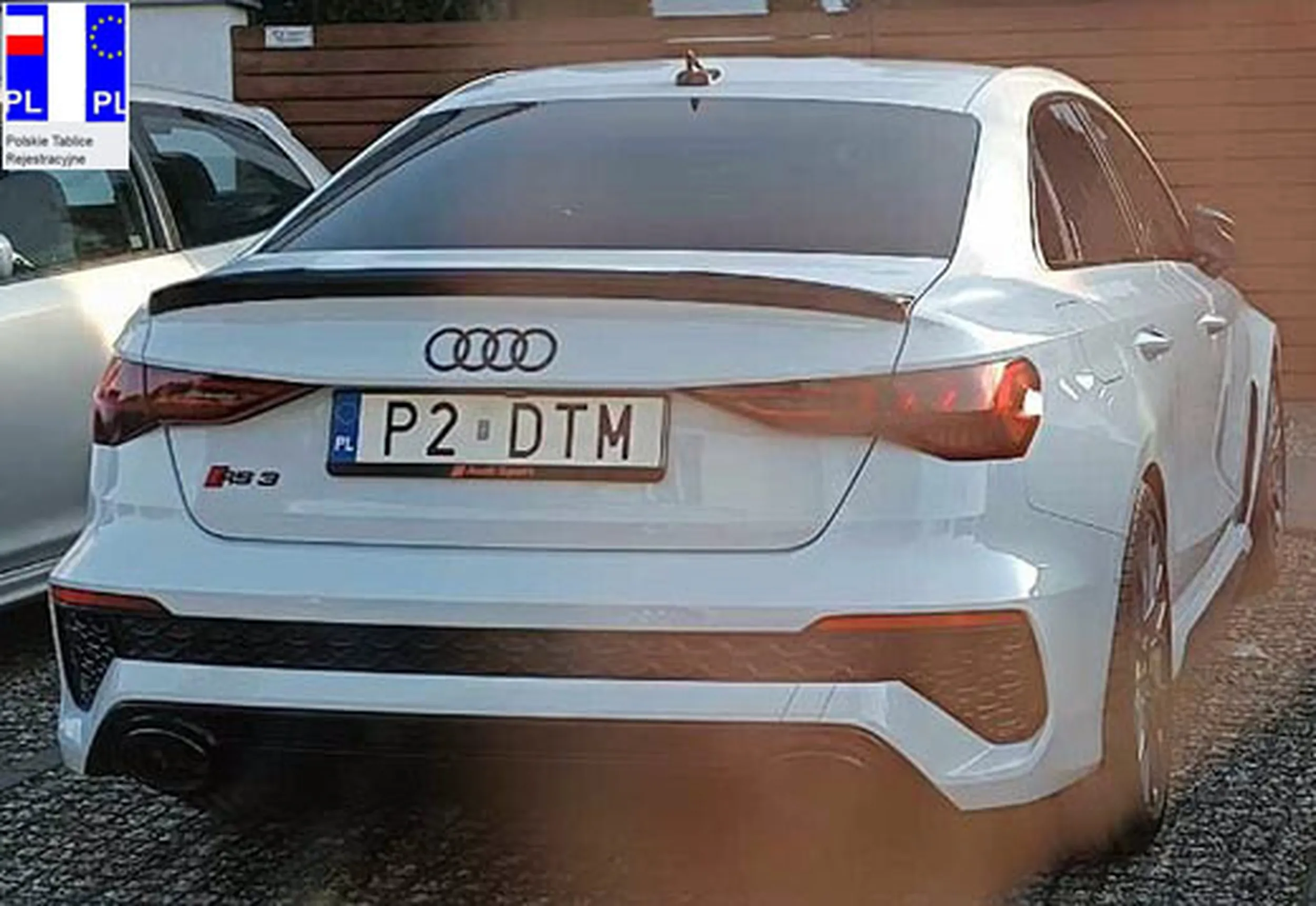 Fajny numer, blacha P2 DTM