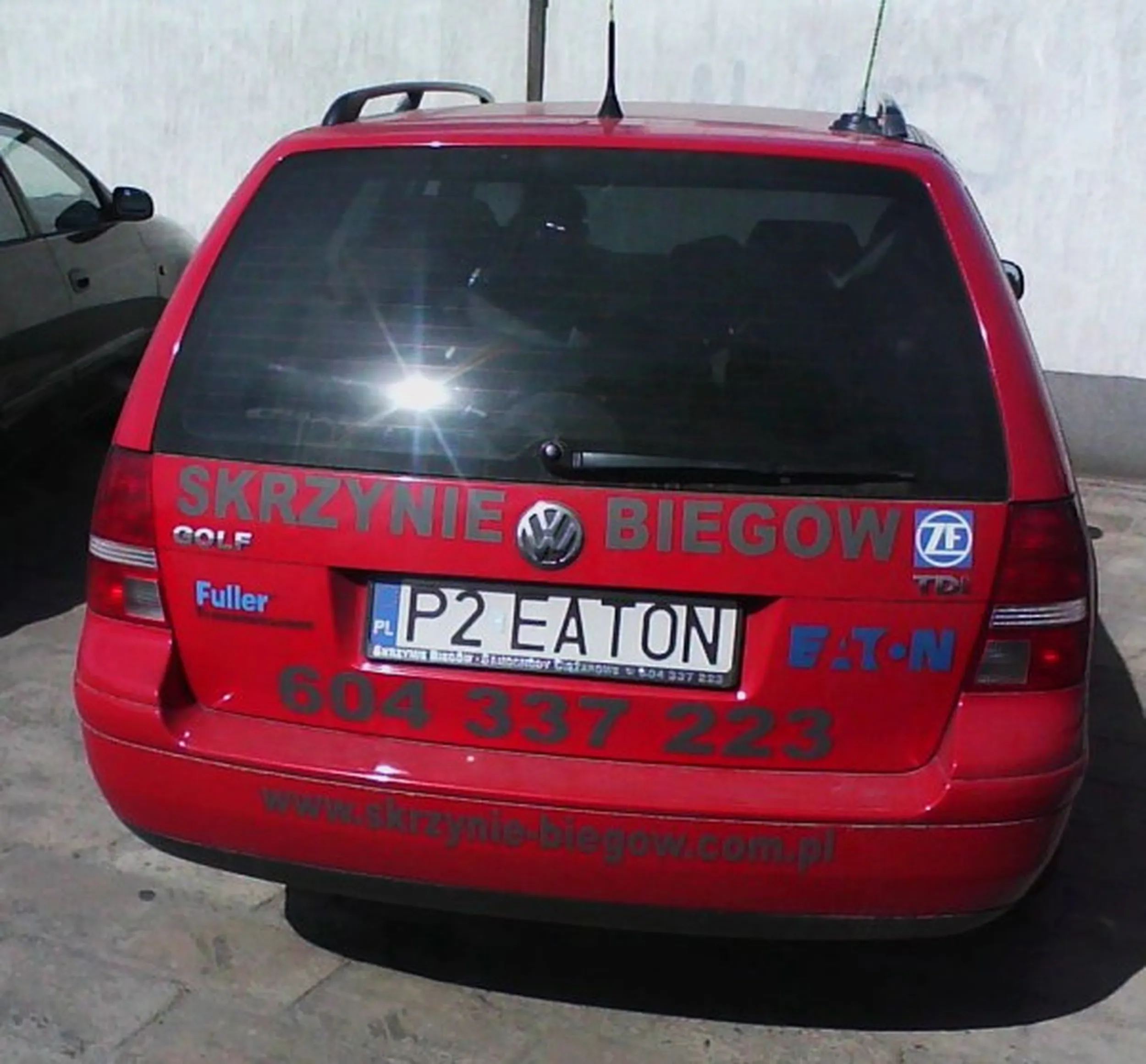 Fajny numer, blacha P2 EATON