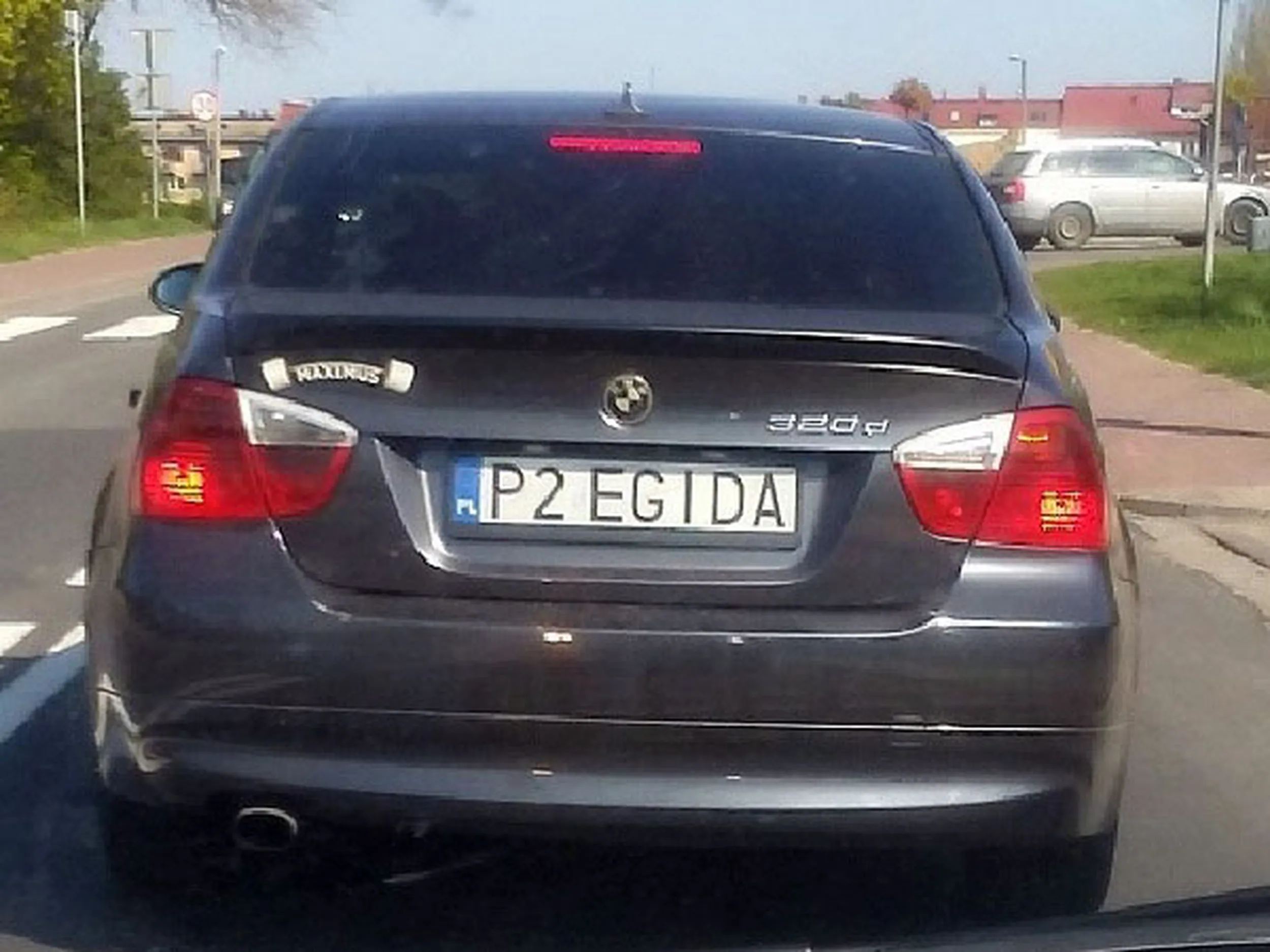 Fajny numer, blacha P2 EGIDA