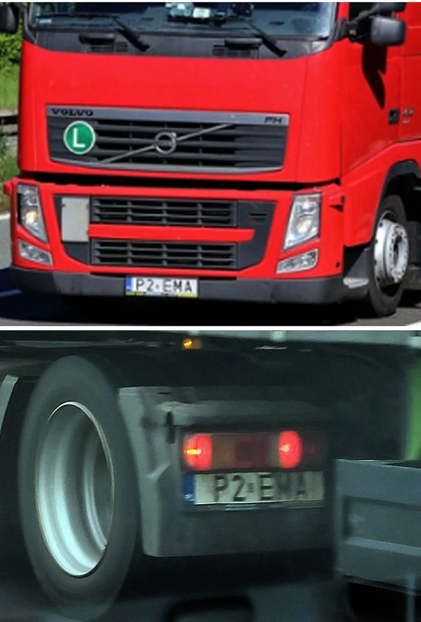 Fajny numer, blacha P2 EMA