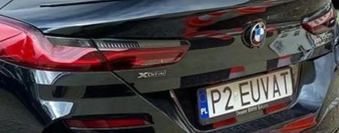 Fajny numer, blacha P2 EUVAT