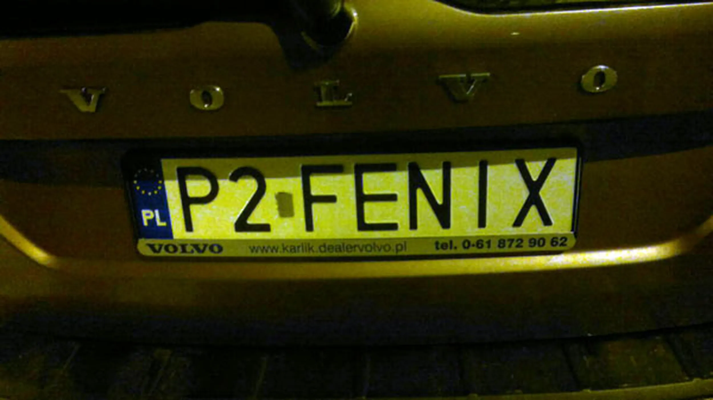 Fajny numer, blacha P2 FENIX