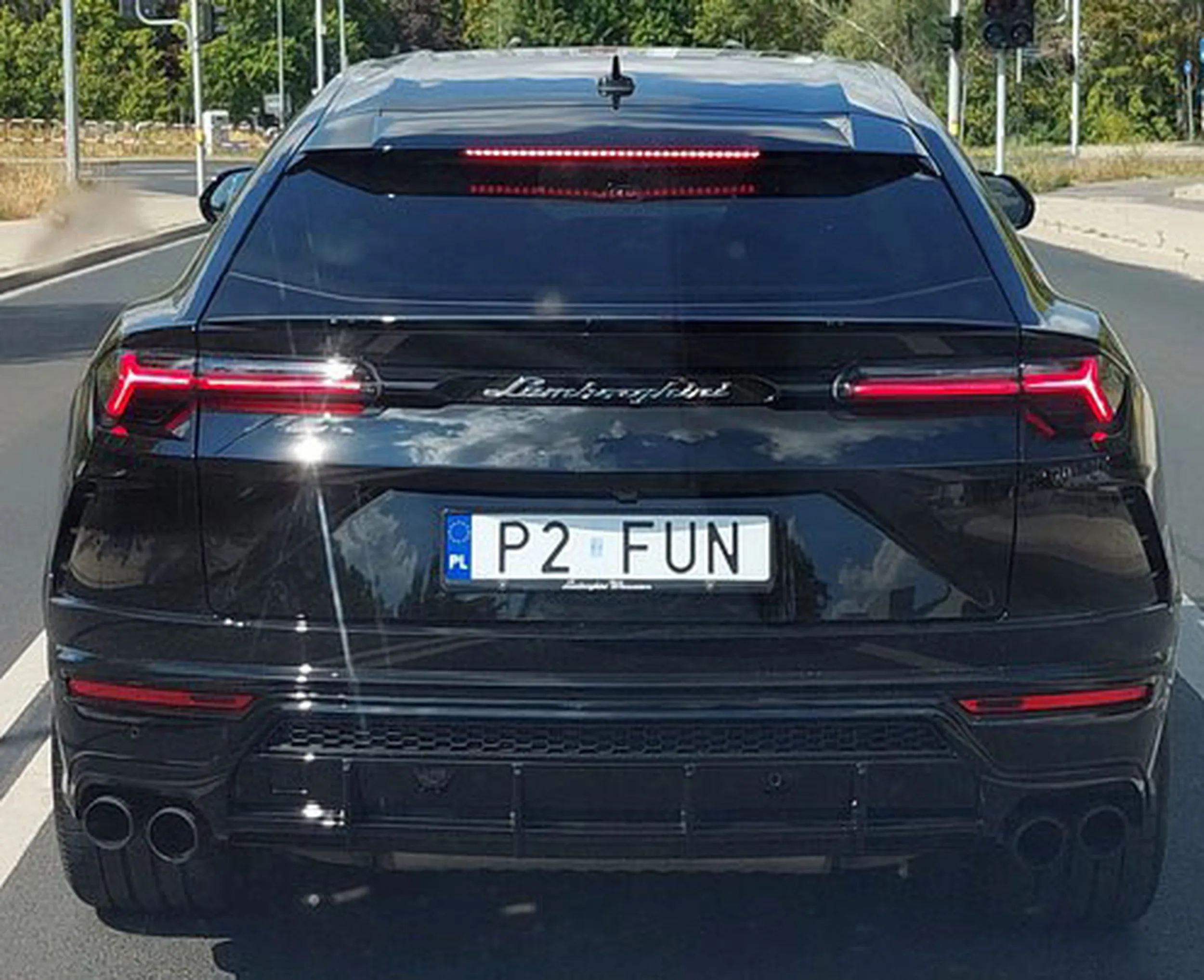 Fajny numer, blacha P2 FUN