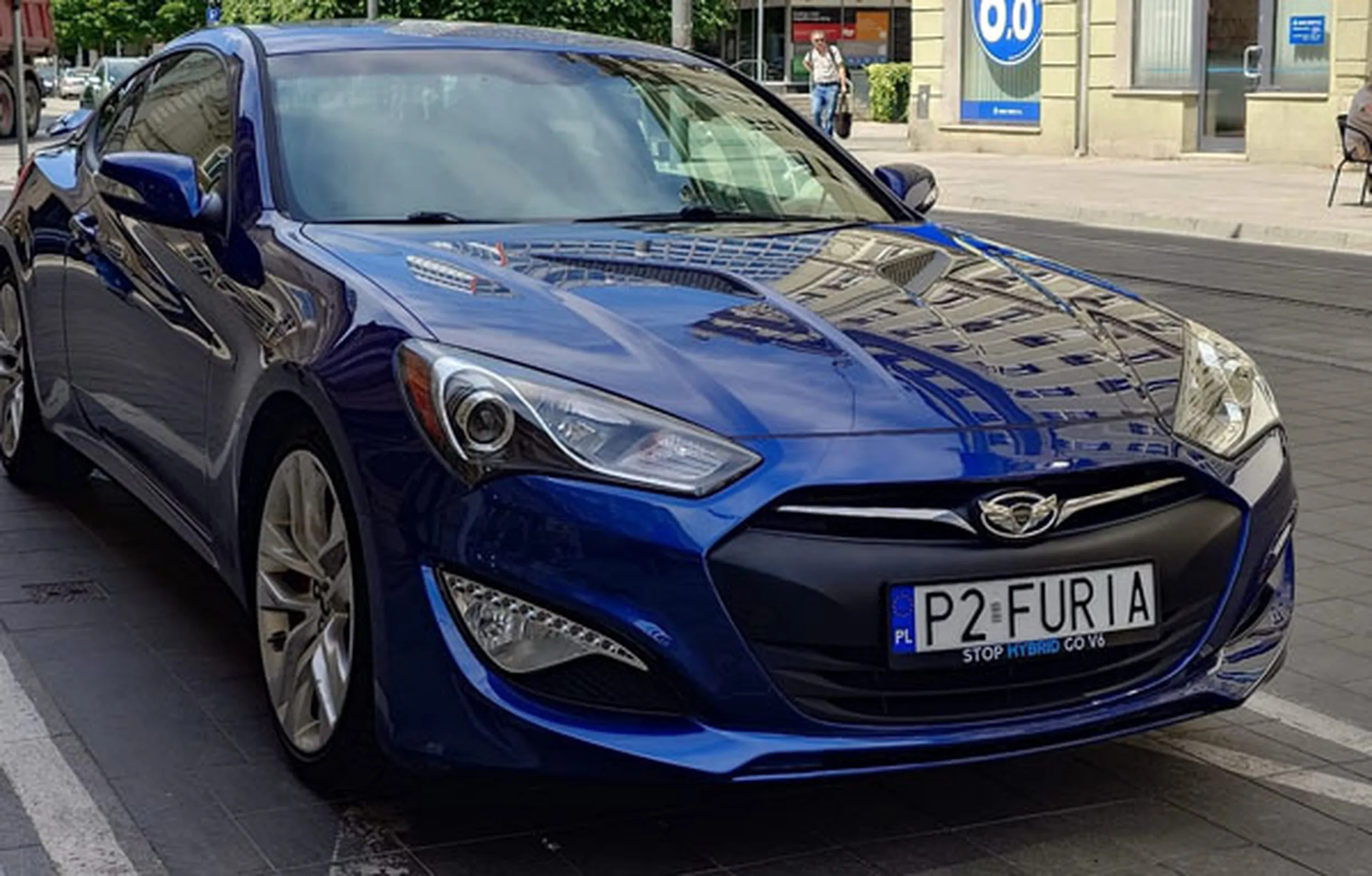 Fajny numer, blacha P2 FURIA