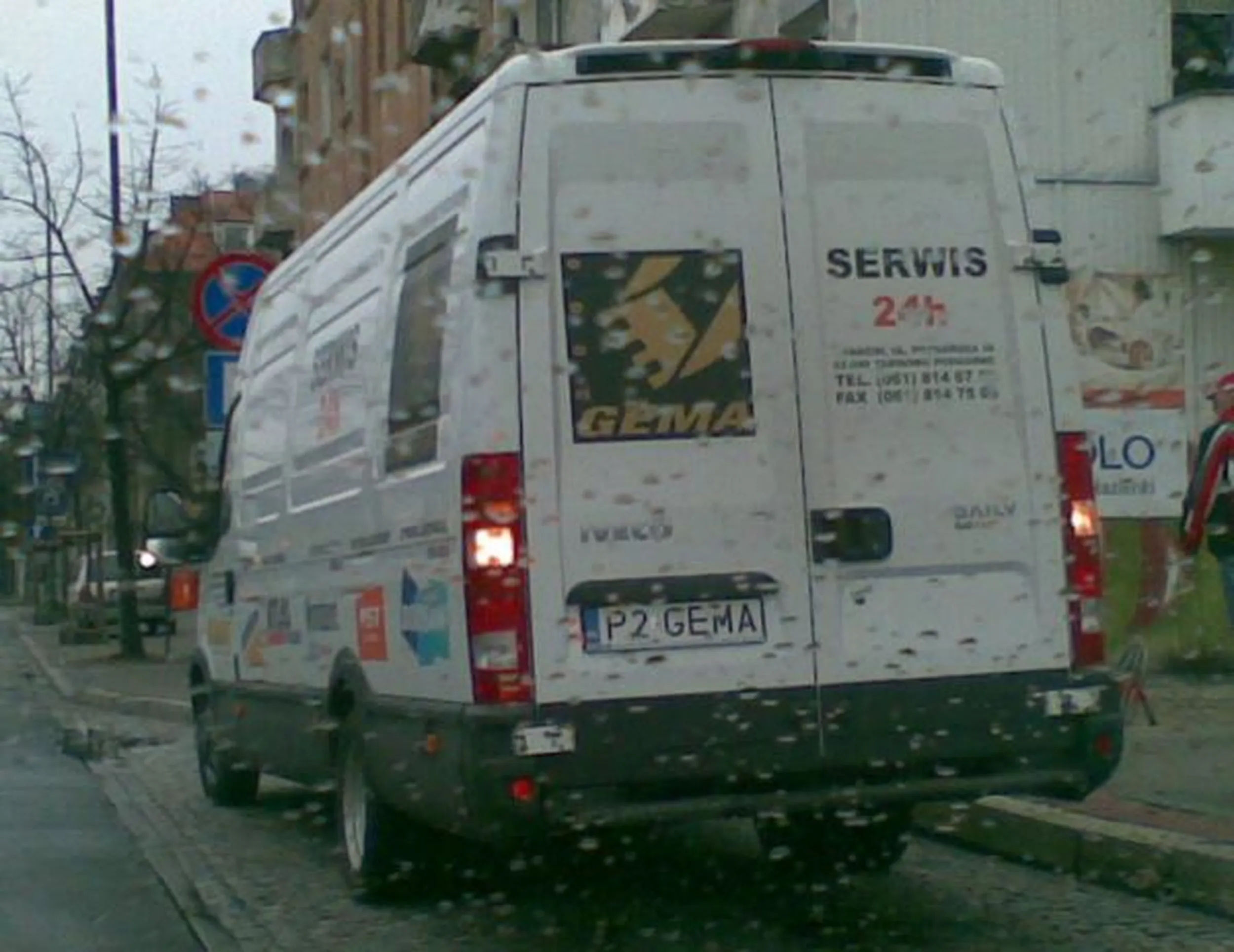 Fajny numer, blacha P2 GEMA