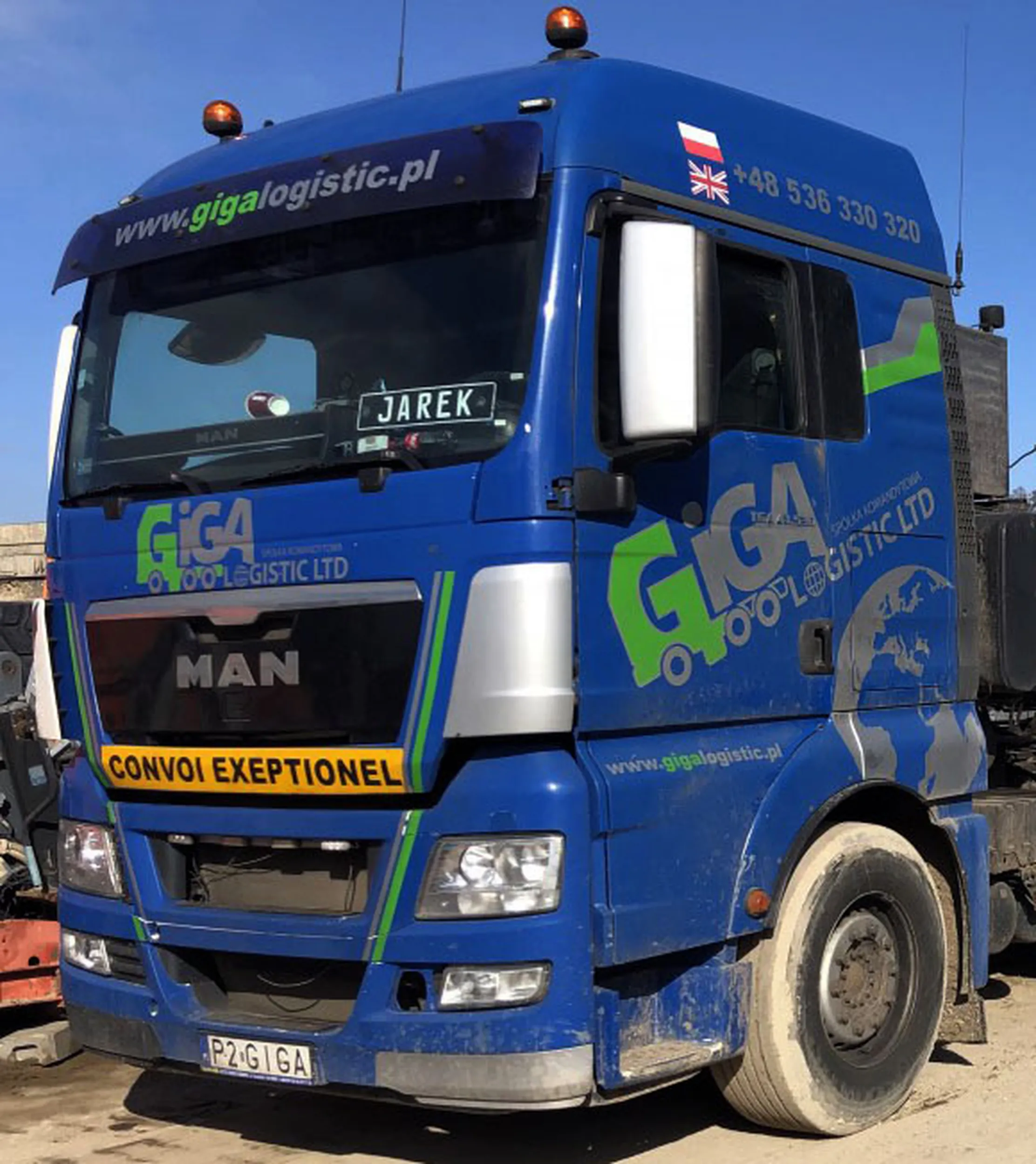 Fajny numer, blacha P2 GIGA