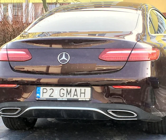 Fajny numer, blacha P2 GMAH