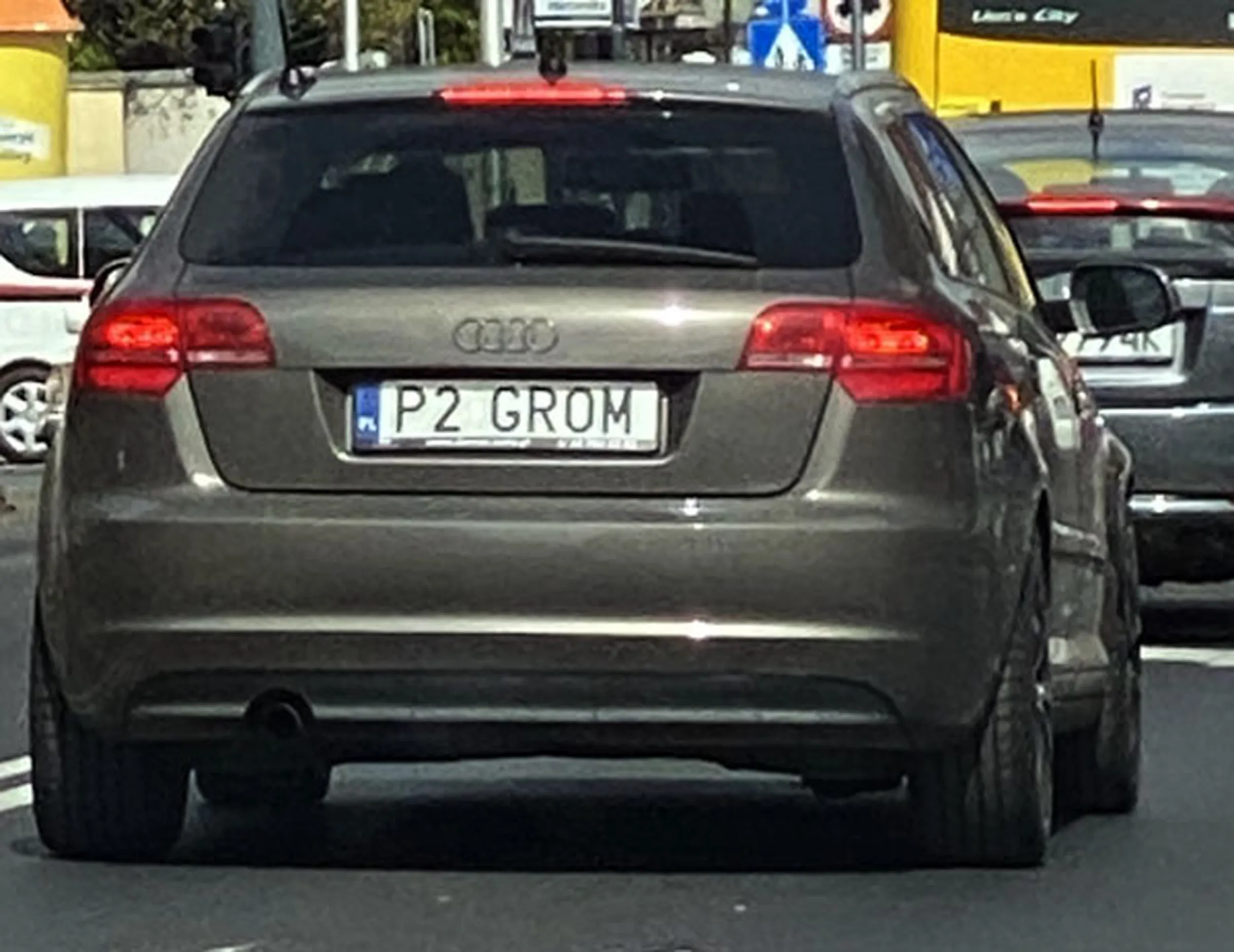 Fajny numer, blacha P2 GROM