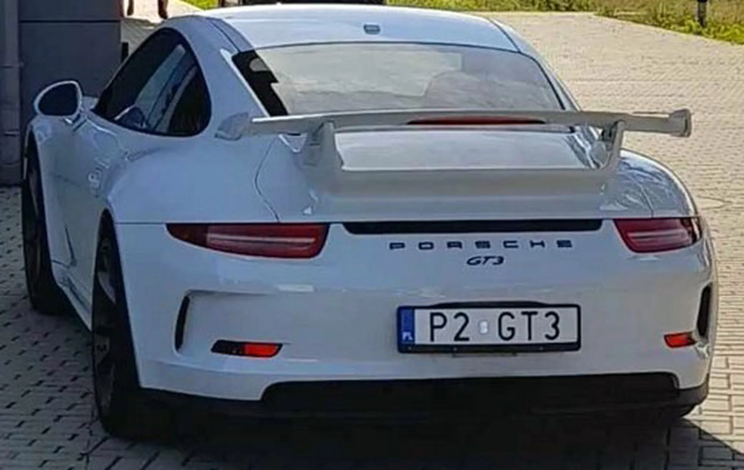 Fajny numer, blacha P2 GT3