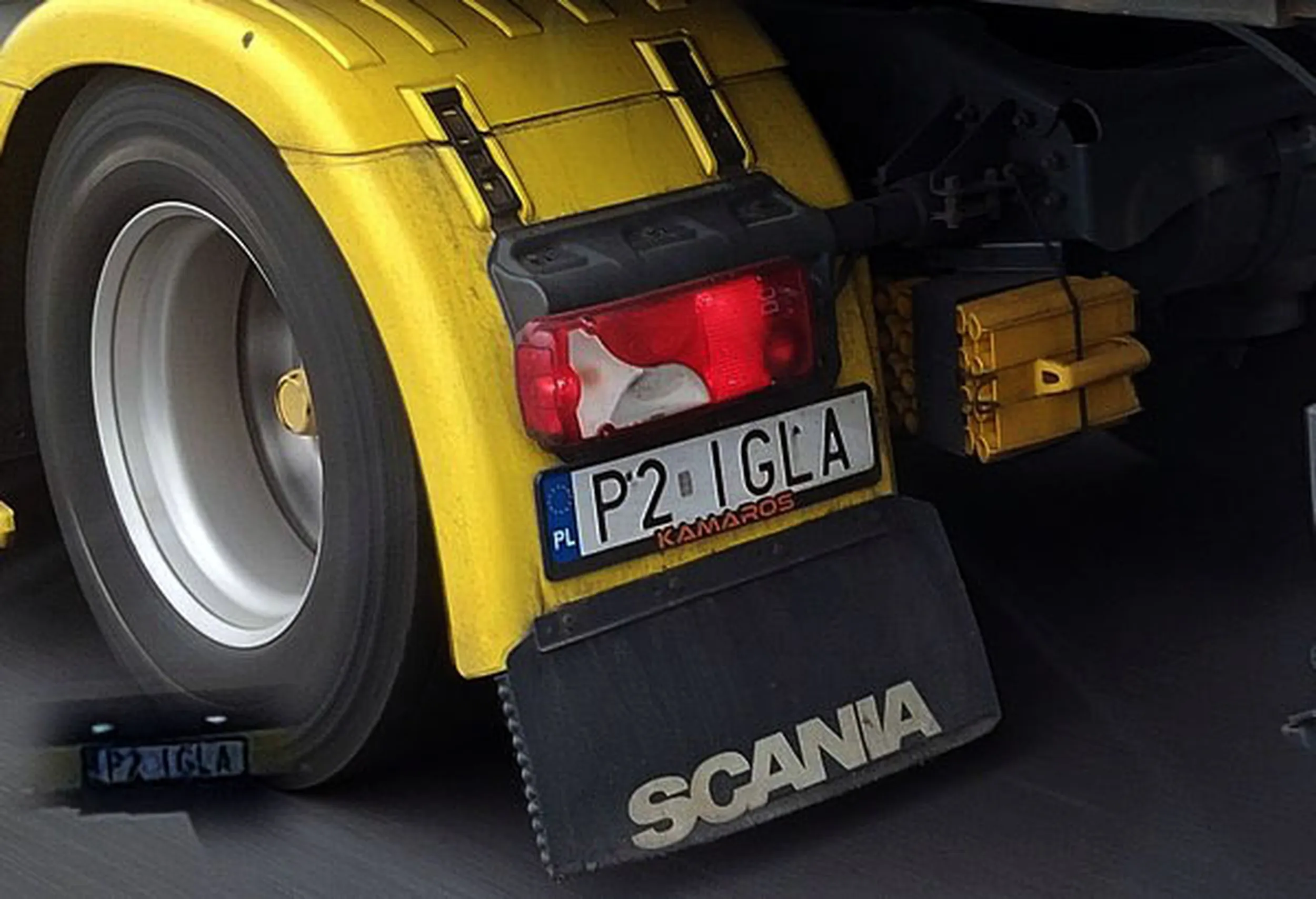 Fajny numer, blacha P2 IGLA