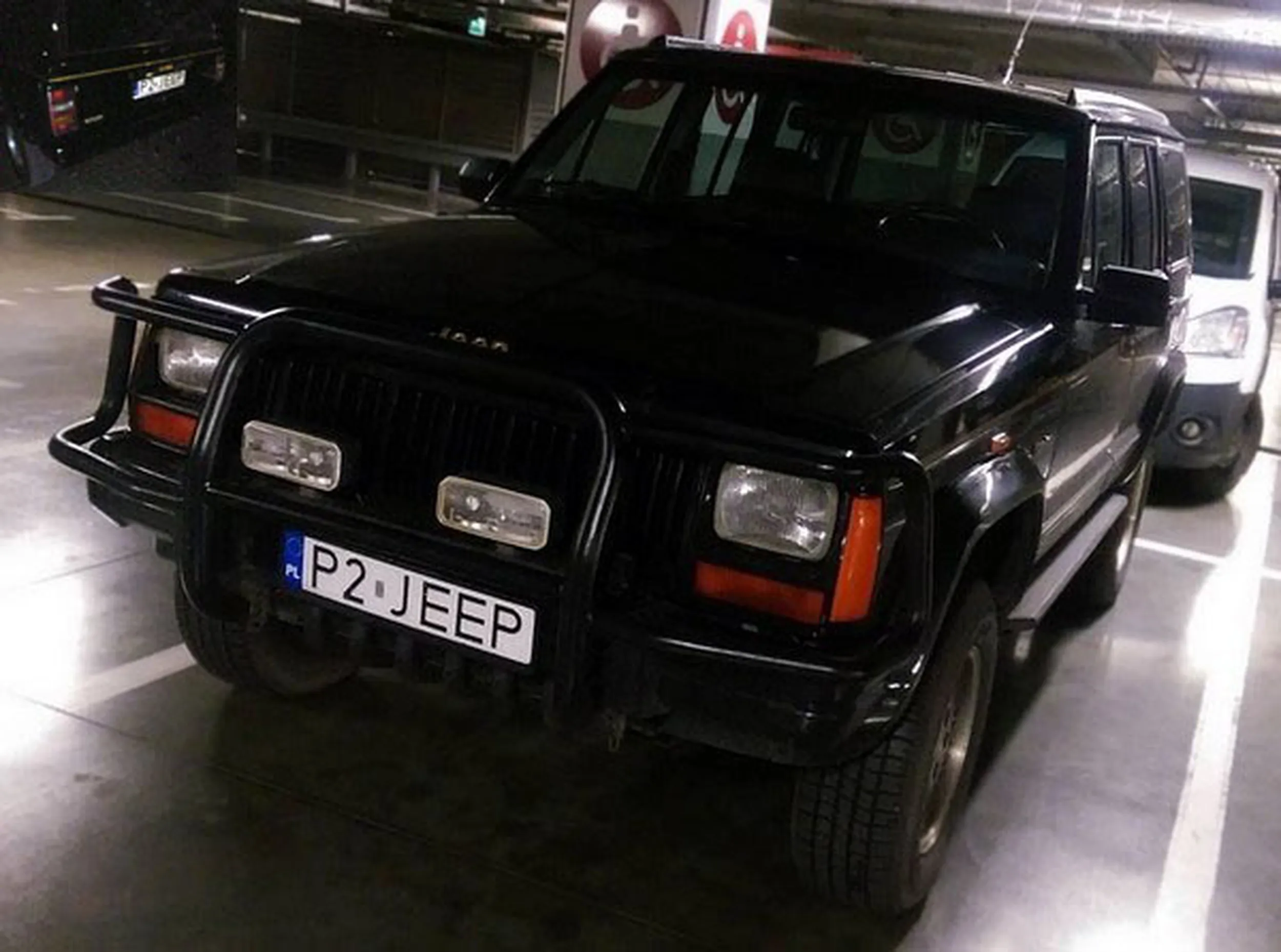 Fajny numer, blacha P2 JEEP