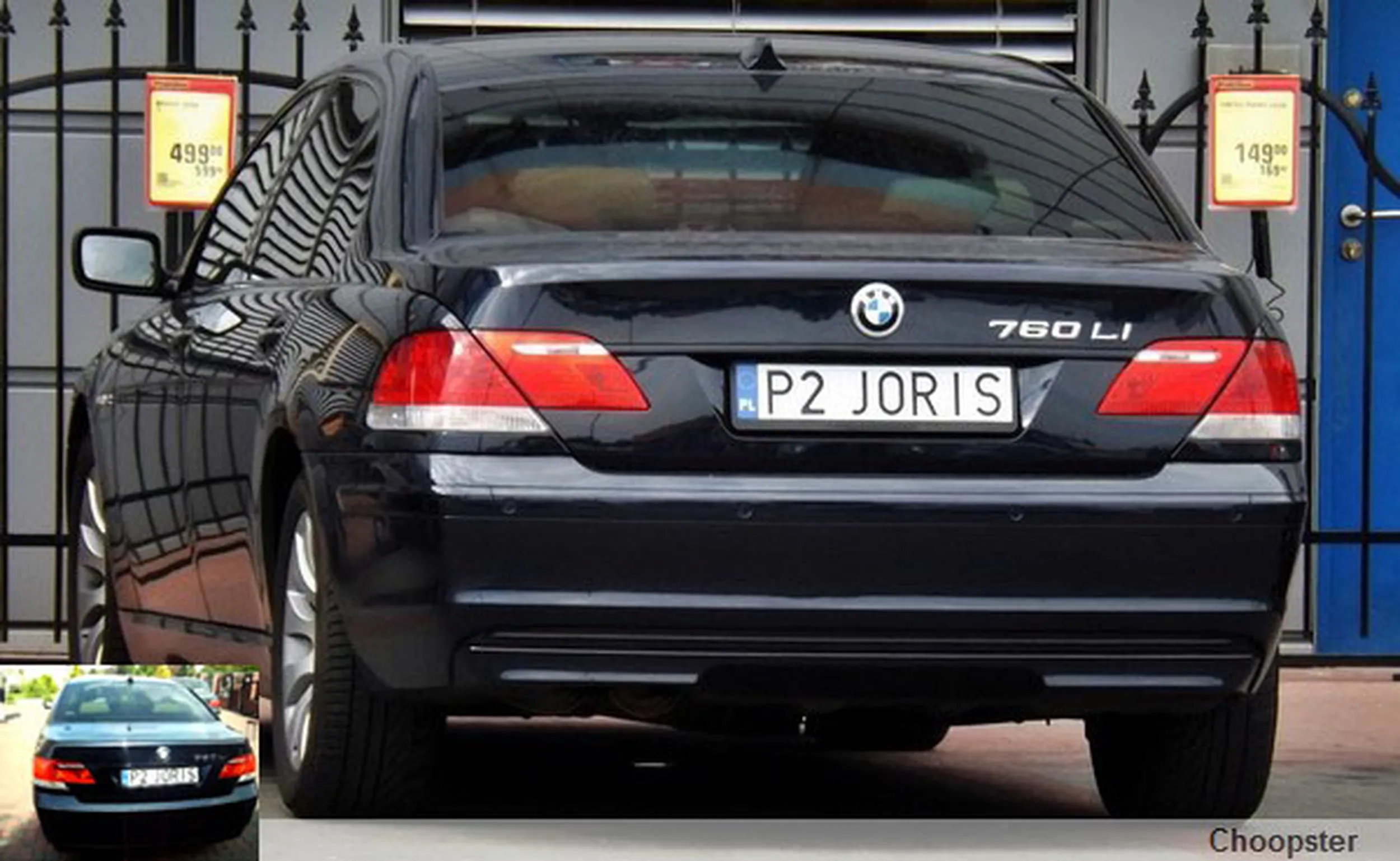 Fajny numer, blacha P2 JORIS