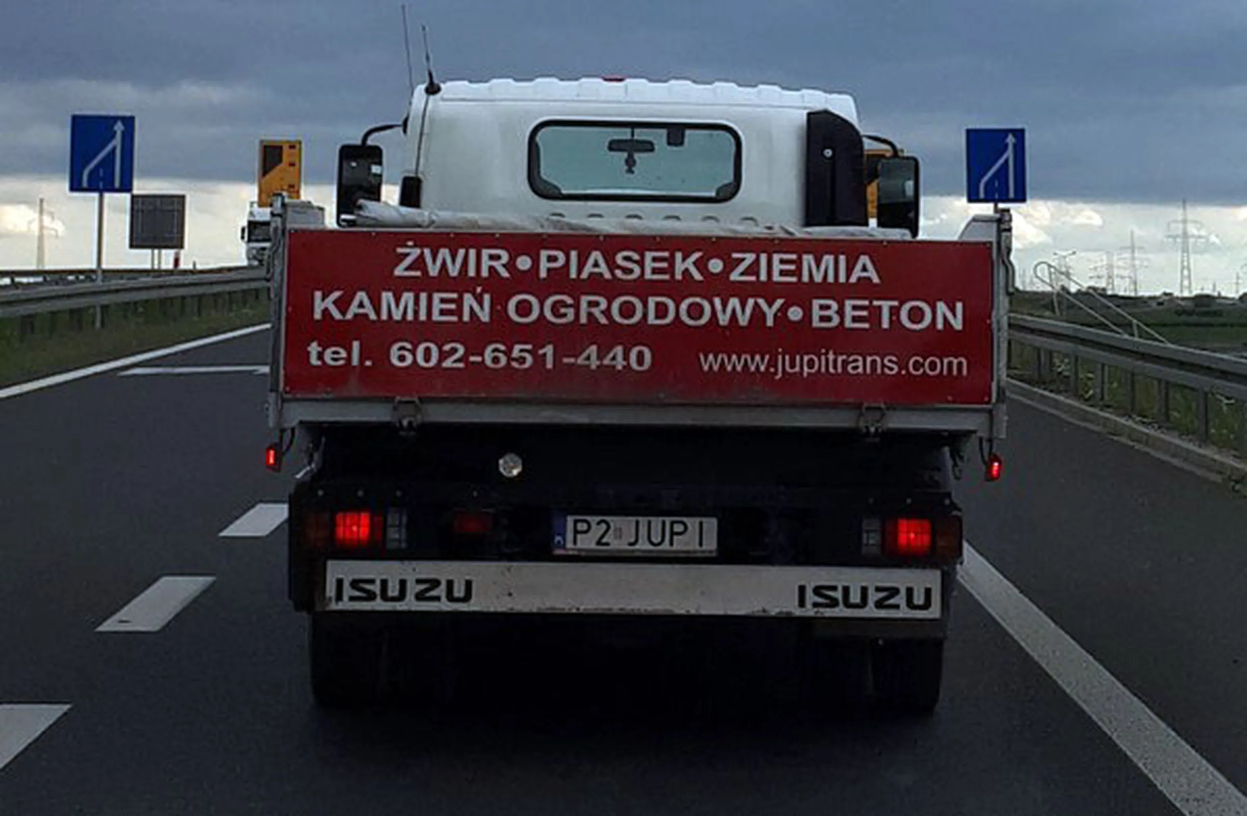 Fajny numer, blacha P2 JUPI