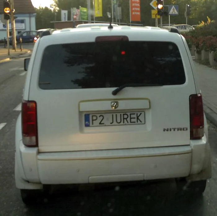 Fajny numer, blacha P2 JUREK