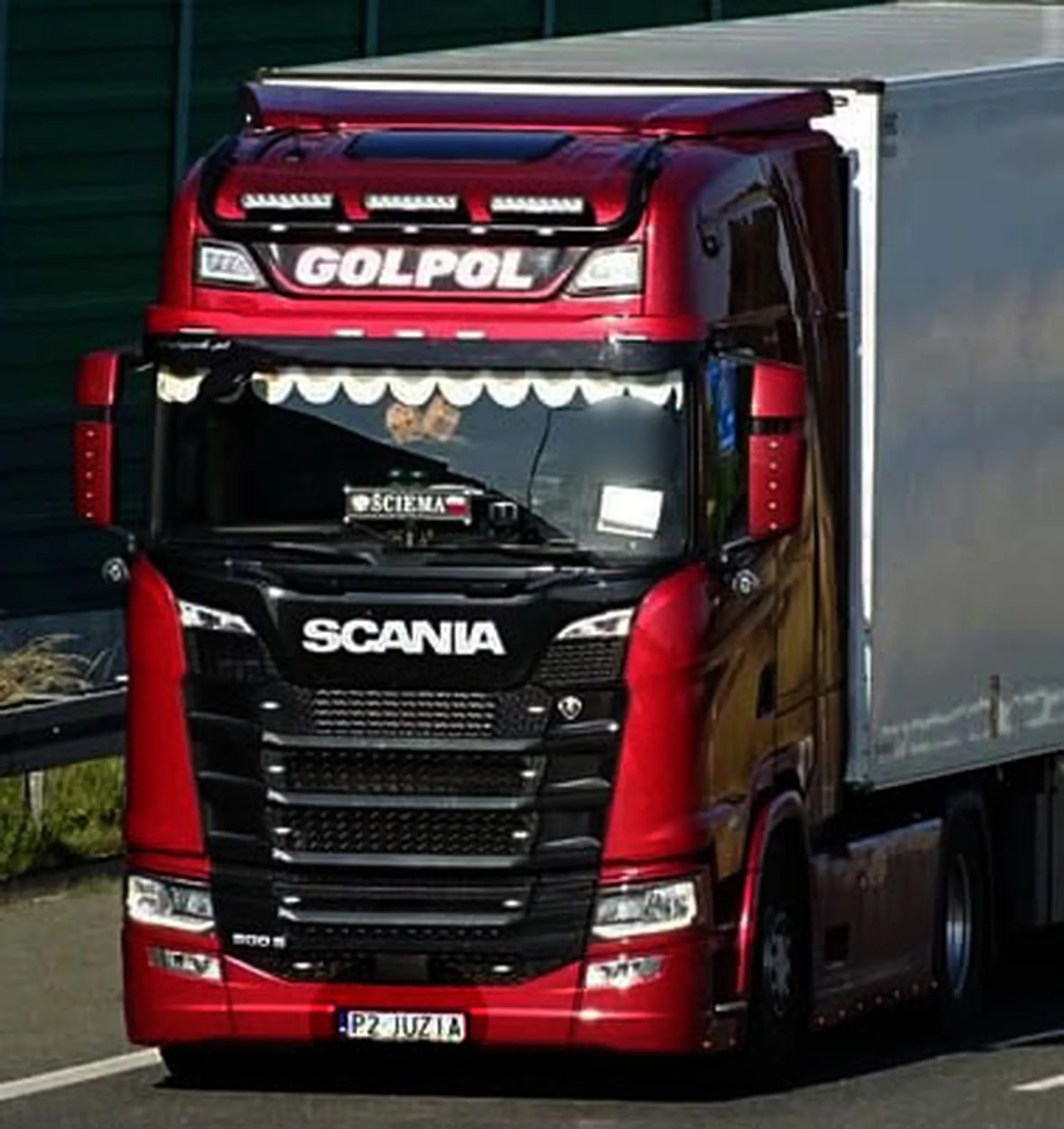 Fajny numer, blacha P2 JUZIA