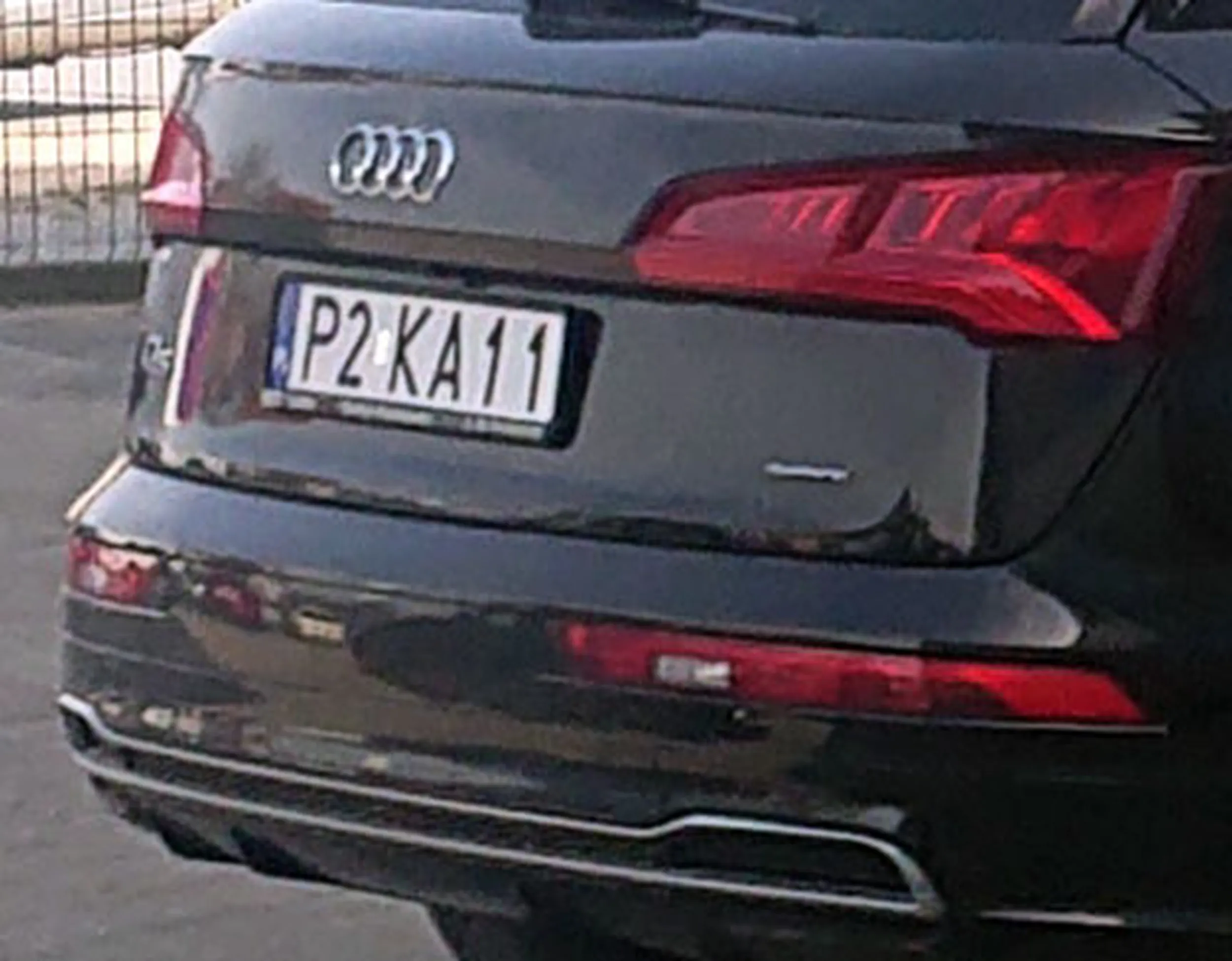 Fajny numer, blacha P2 KA11