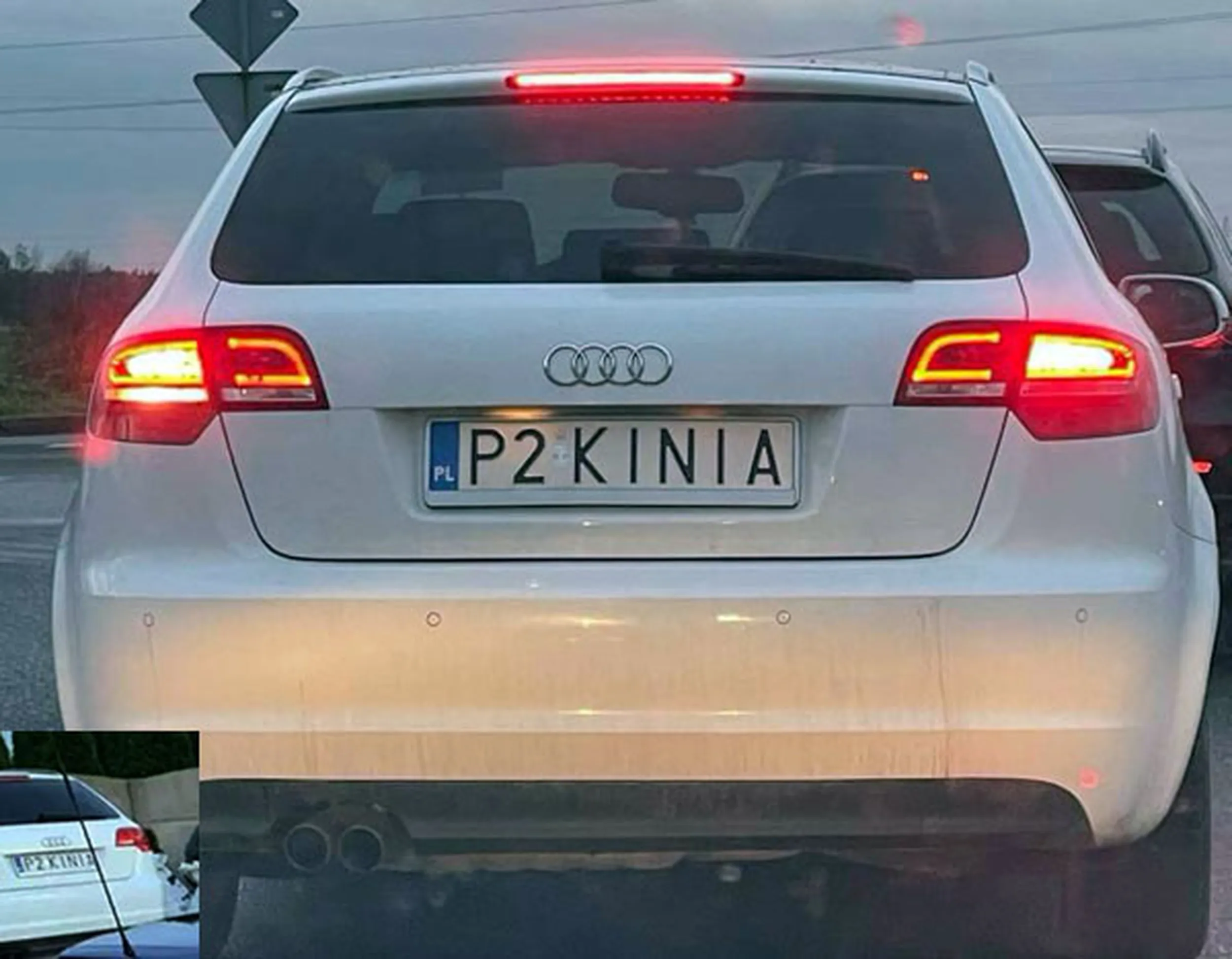 Fajny numer, blacha P2 KINIA
