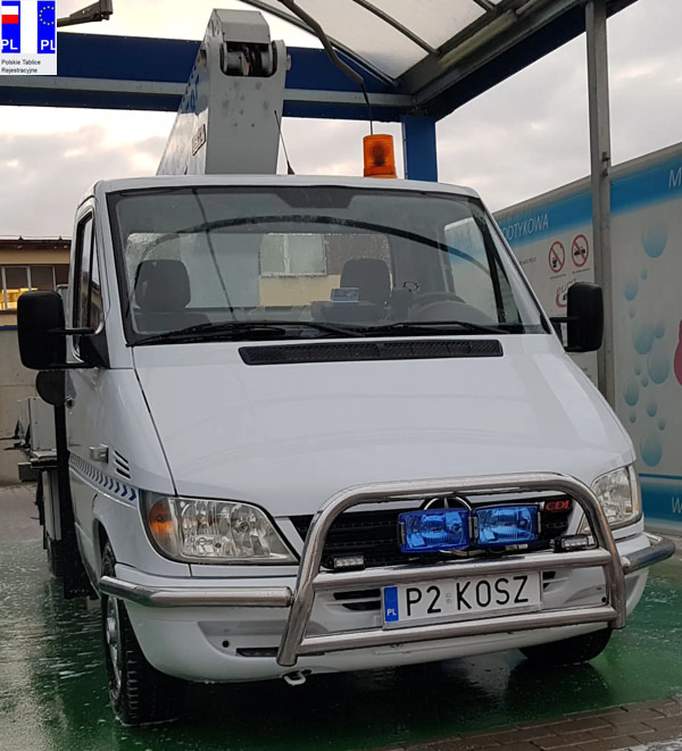 Fajny numer, blacha P2 KOSZ