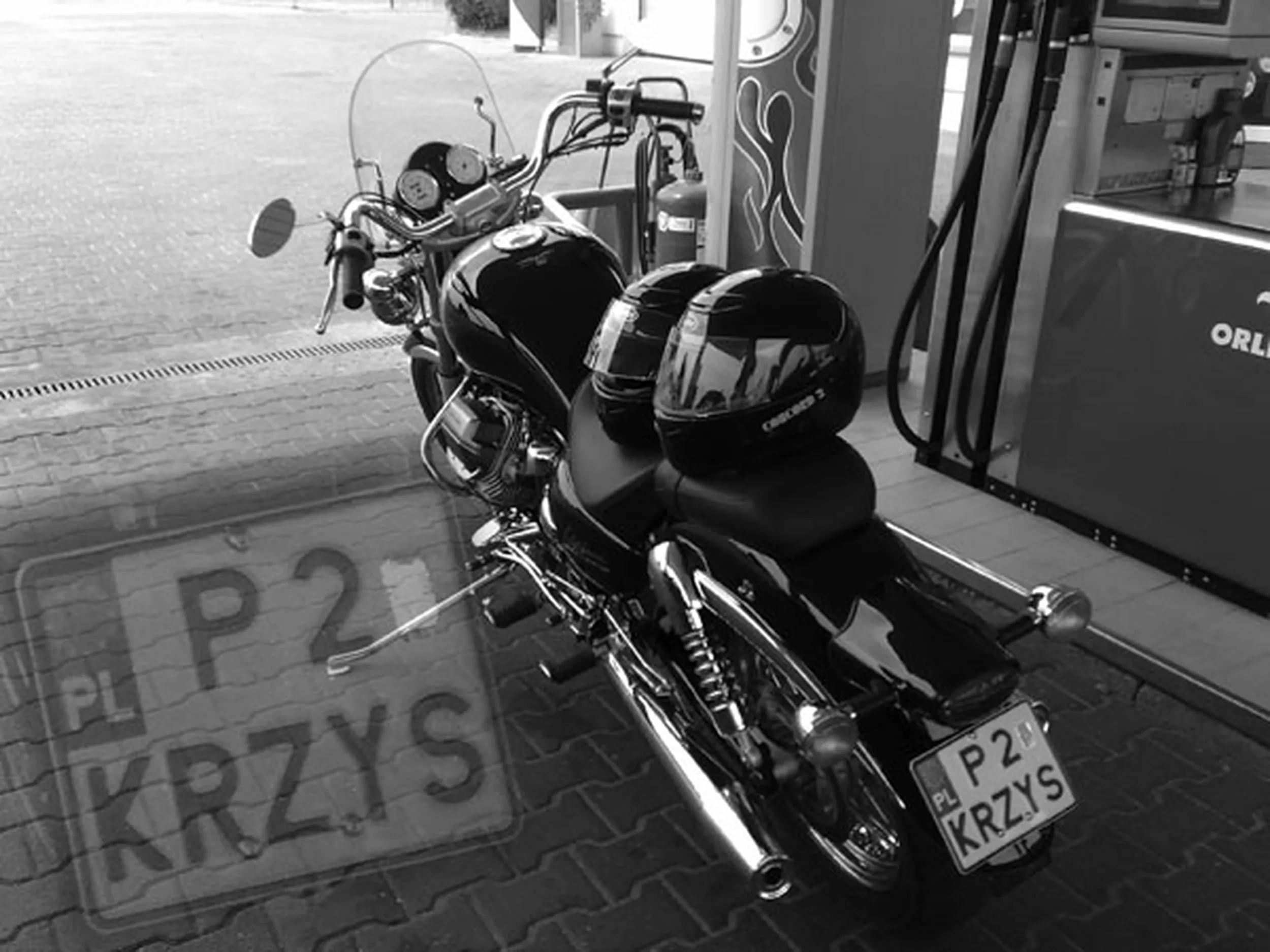 Fajny numer, blacha P2 KRZYS