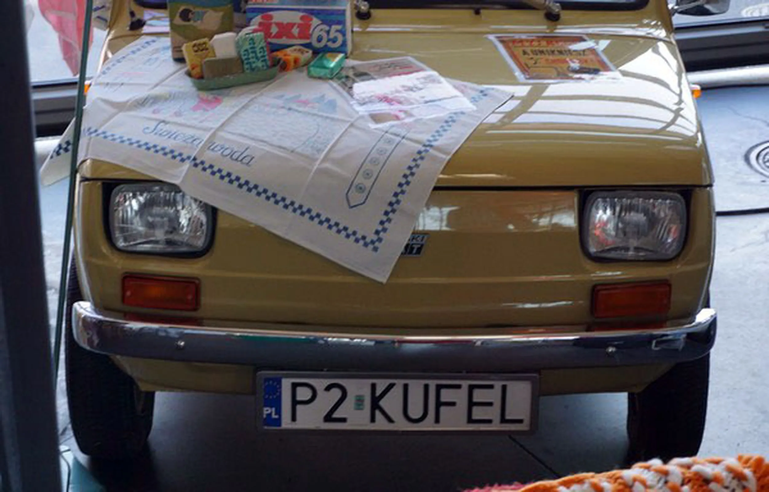 Fajny numer, blacha P2 KUFEL