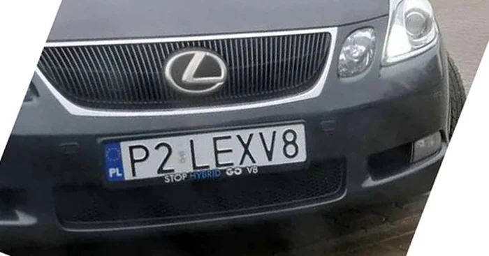 Fajny numer, blacha P2 LEXV8