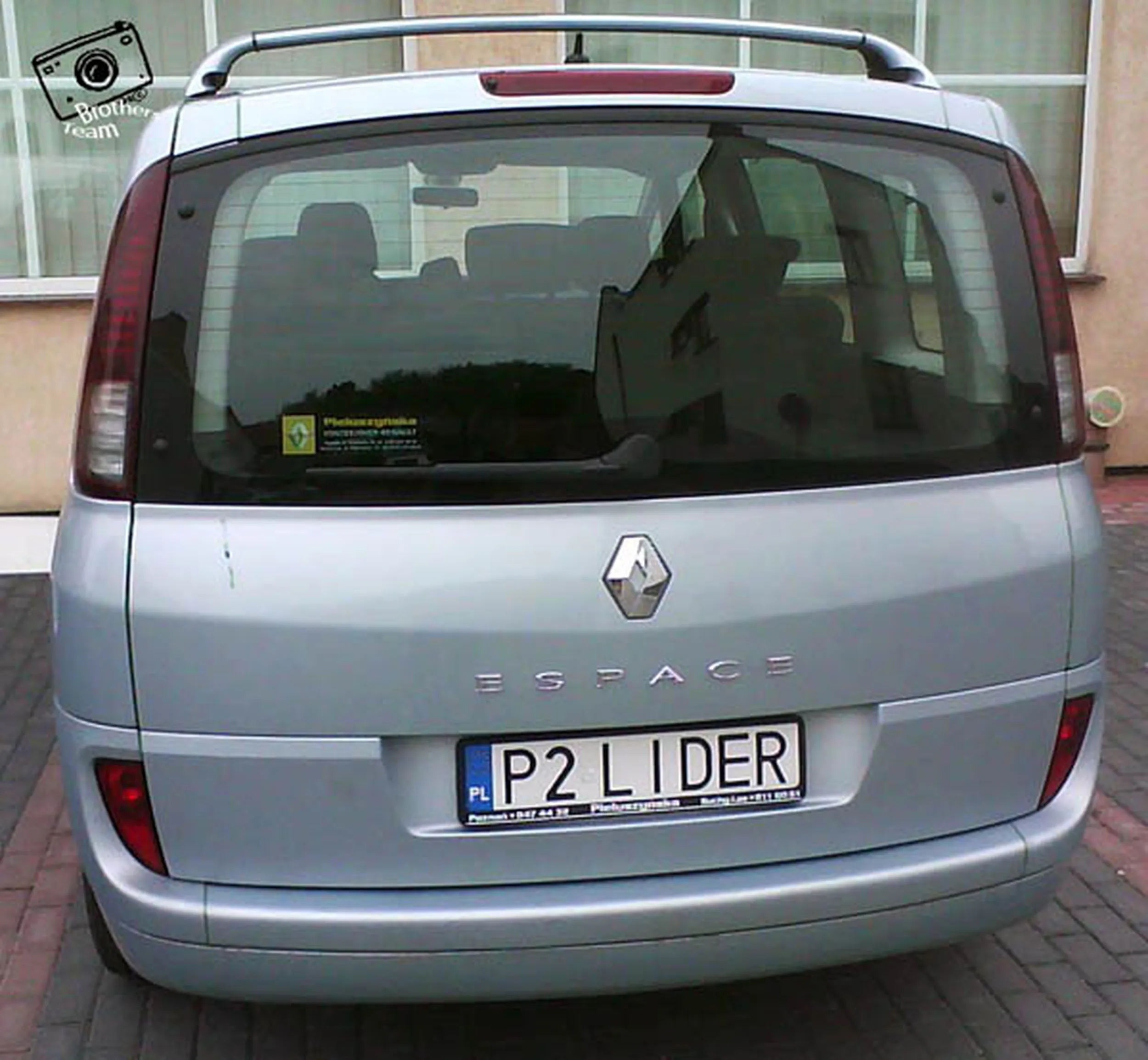 Fajny numer, blacha P2 LIDER