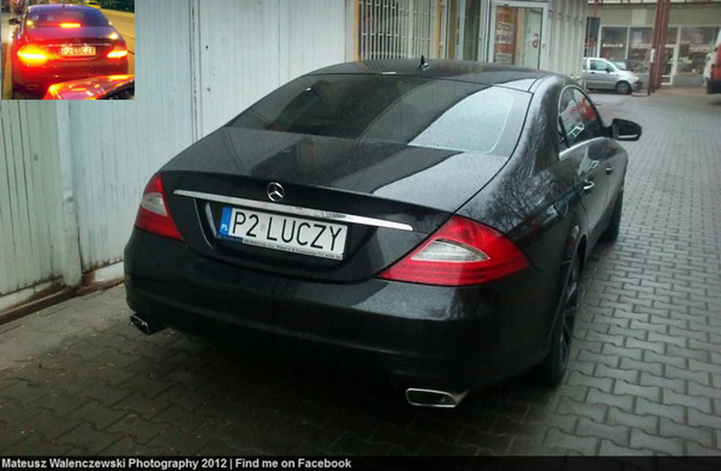 Fajny numer, blacha P2 LUCZY